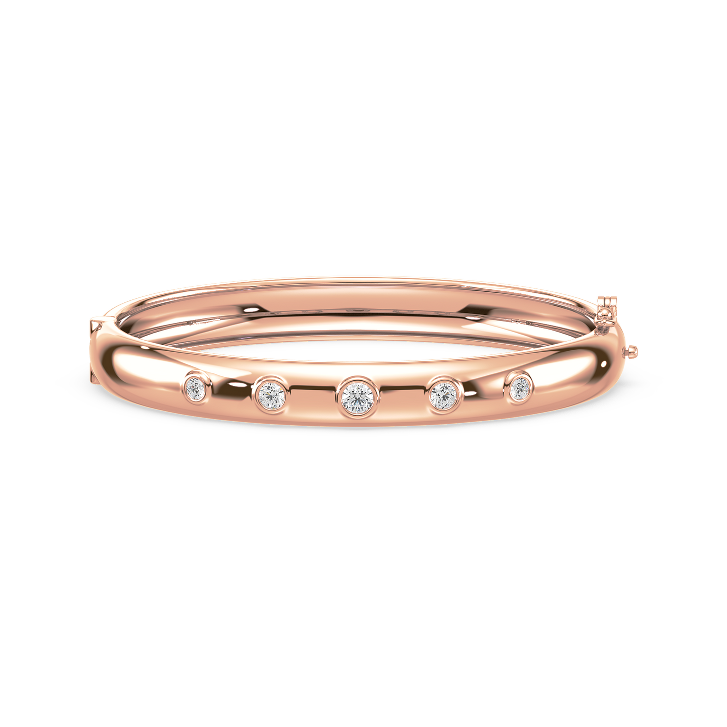 Stackable/ Eternity Bezel Bracelet