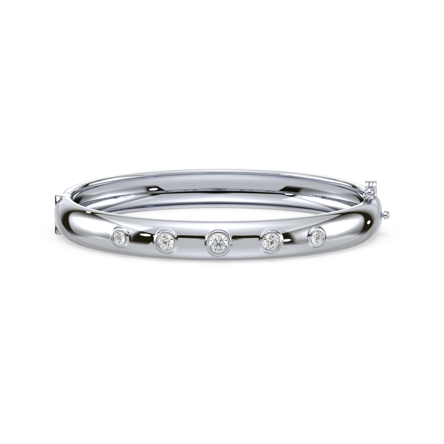 Stackable/ Eternity Bezel Bracelet