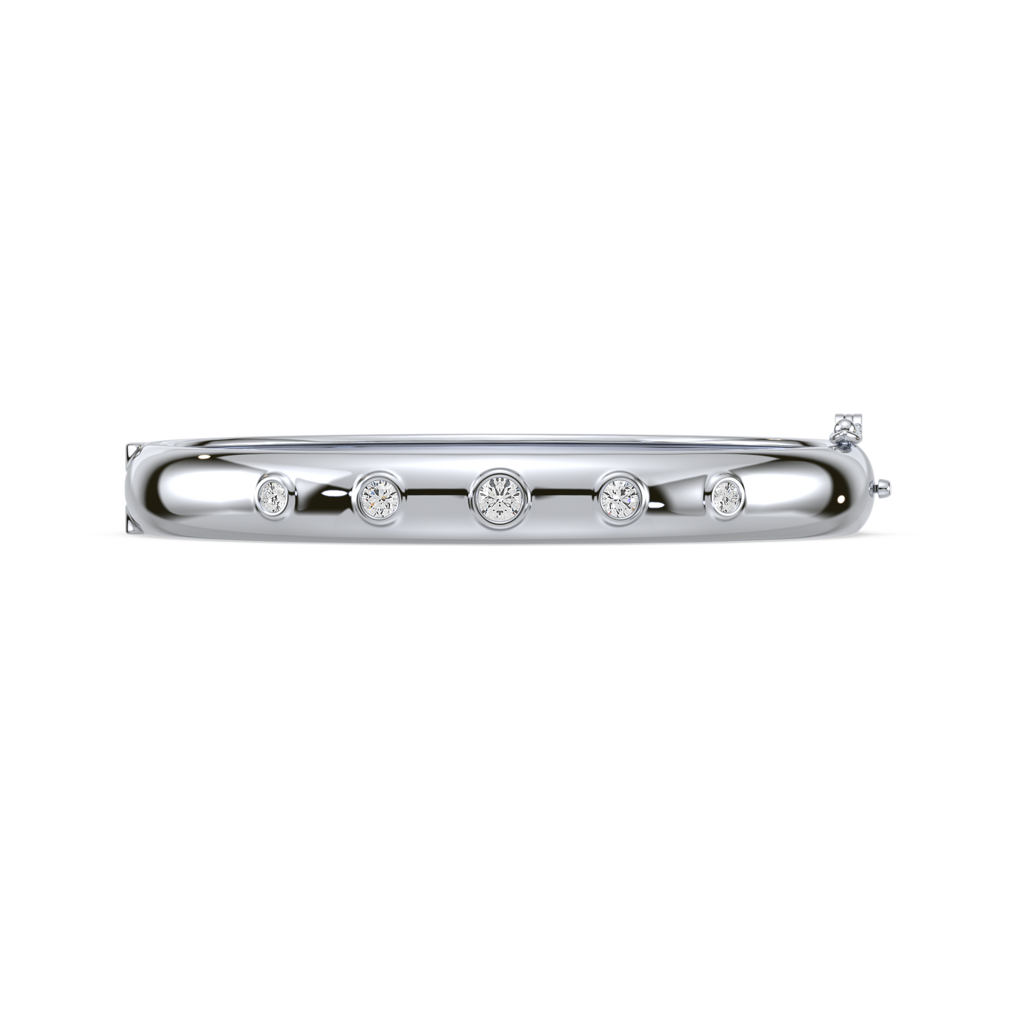 Stackable/ Eternity Bezel Bracelet