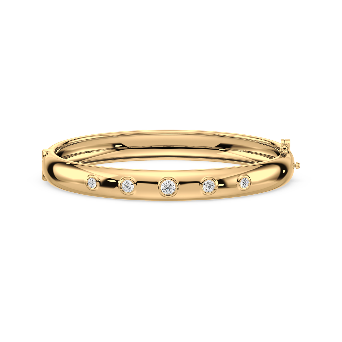 Stackable/ Eternity Bezel Bracelet