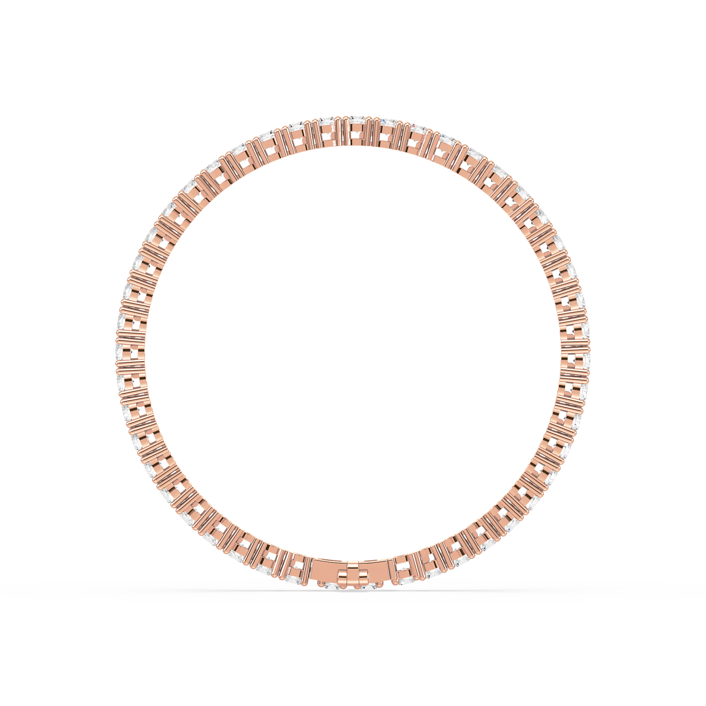 Square Luxe Tennis Bracelet