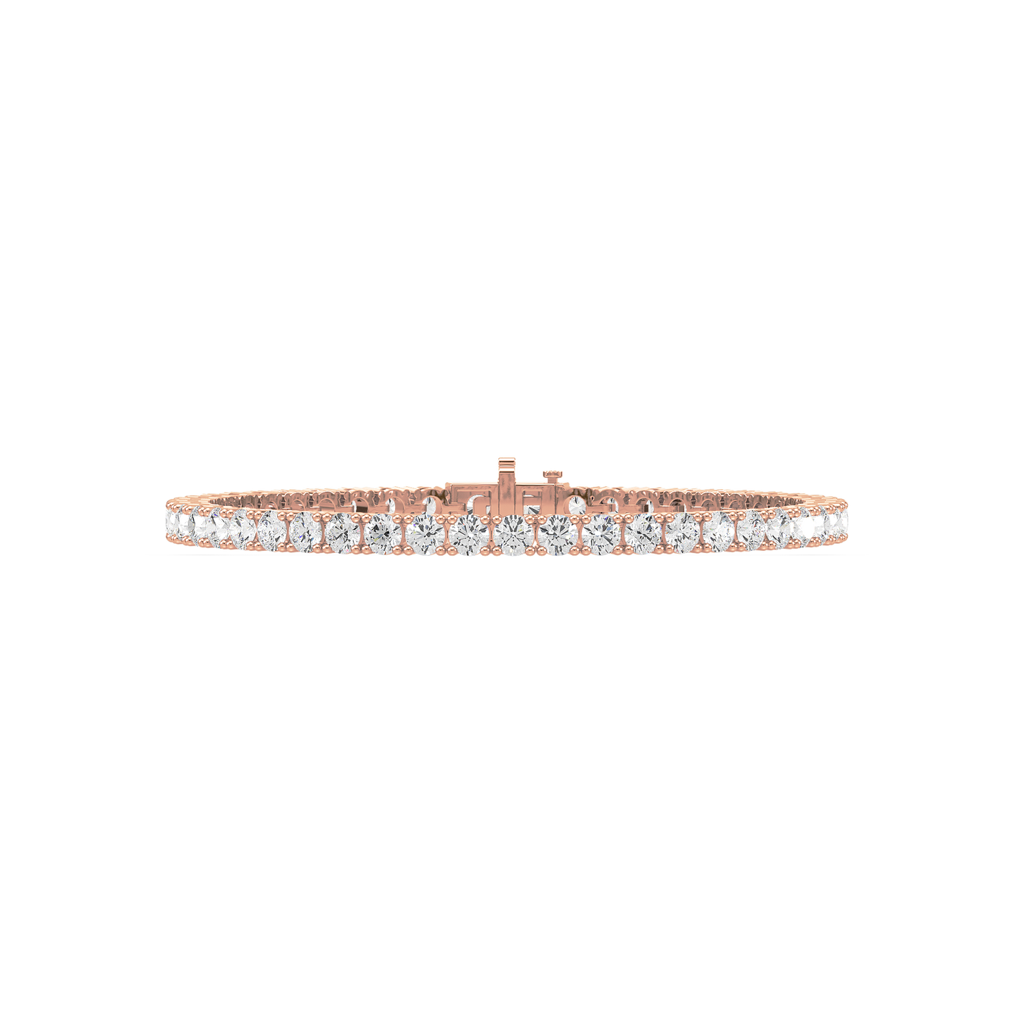 Square Luxe Tennis Bracelet