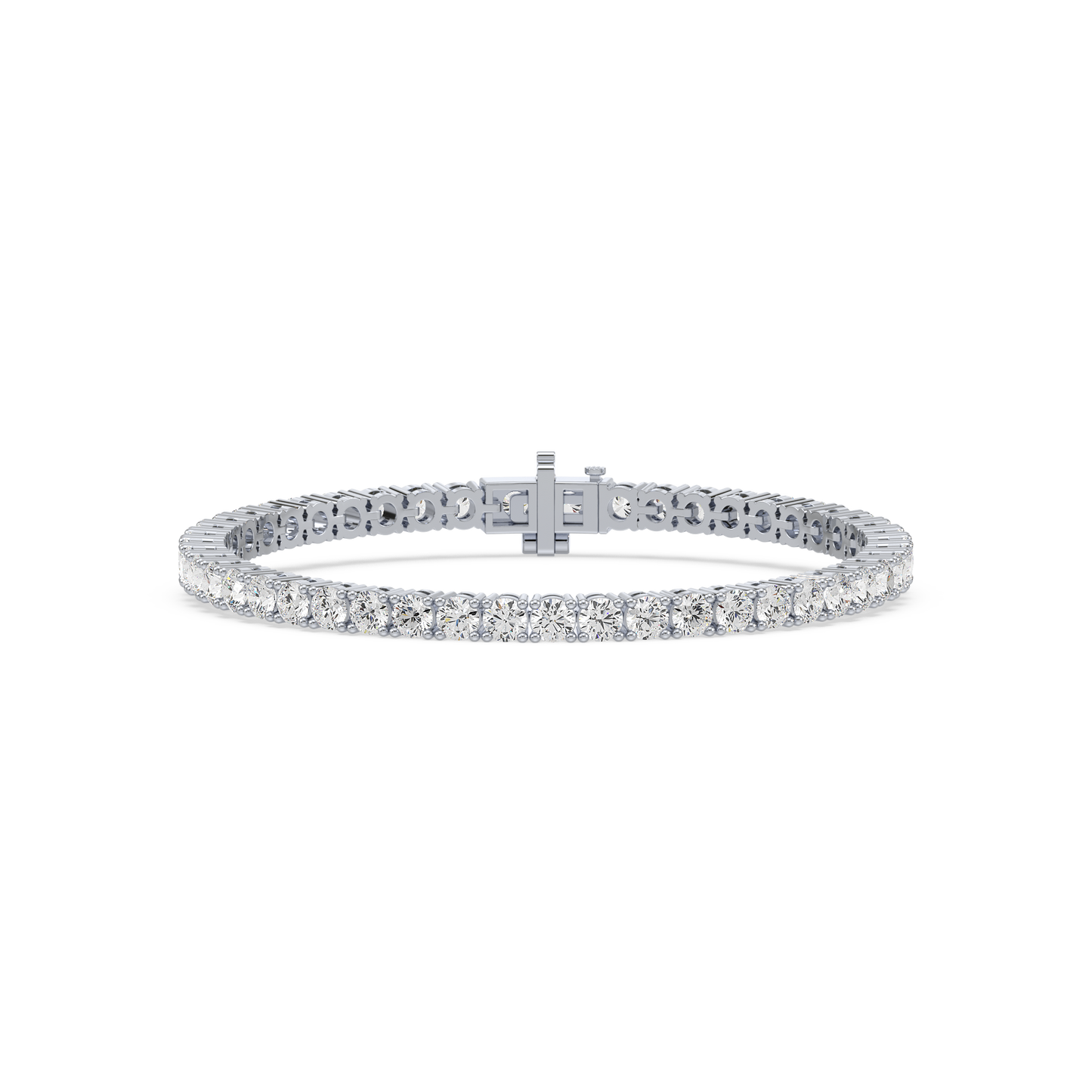 Square Luxe Tennis Bracelet