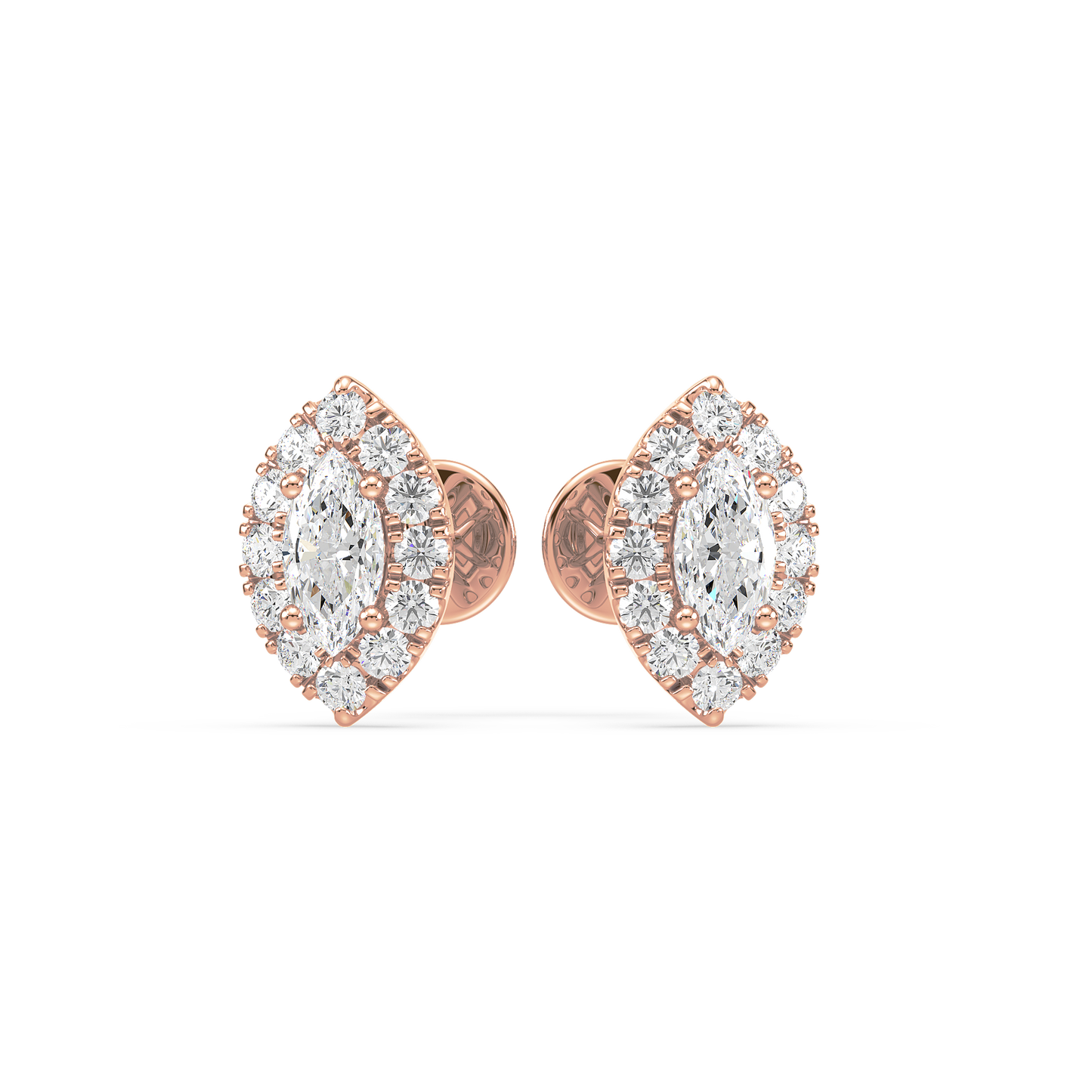 Marquise Solitaire Studs