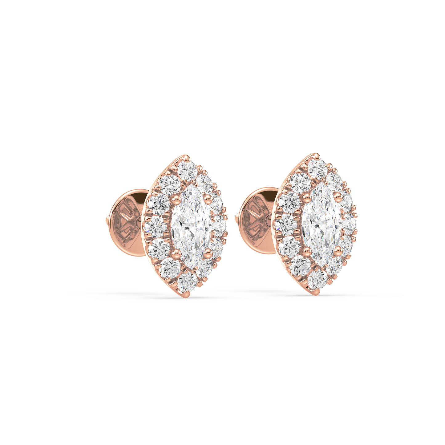 Marquise Solitaire Studs