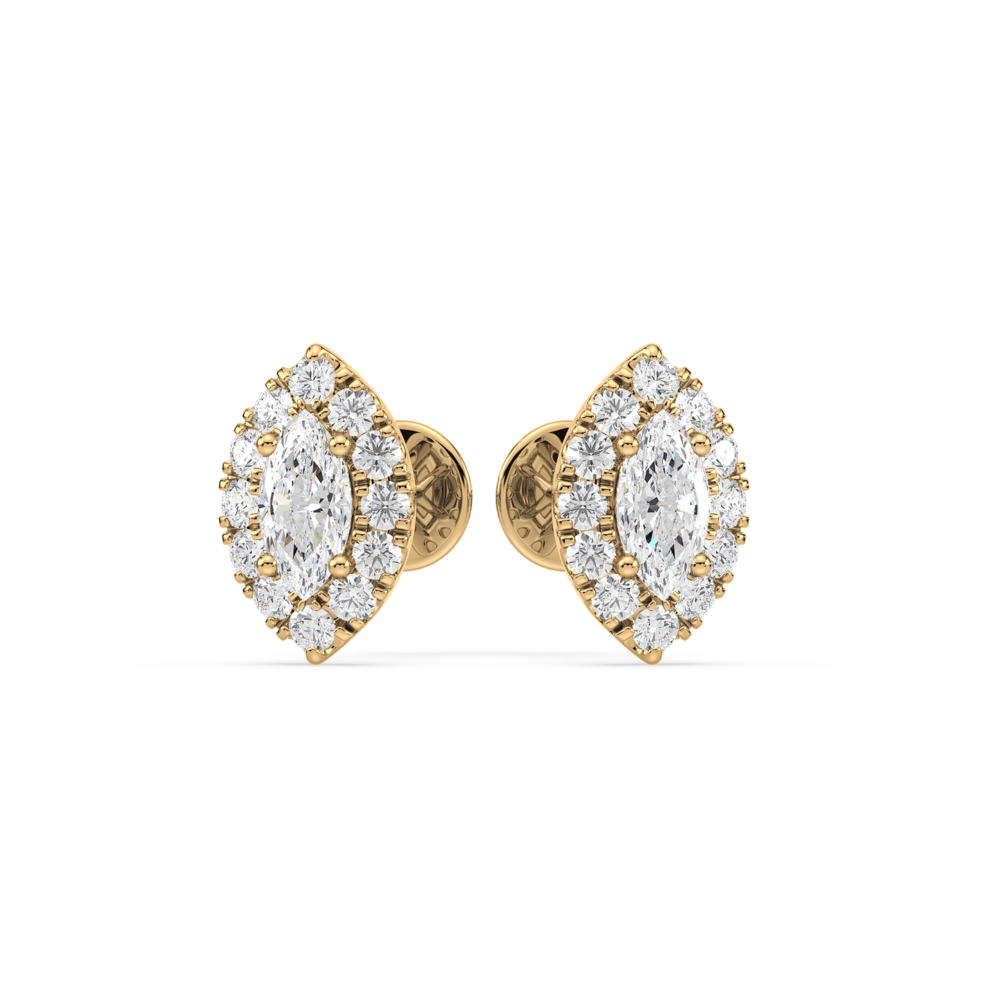 Marquise Solitaire Studs