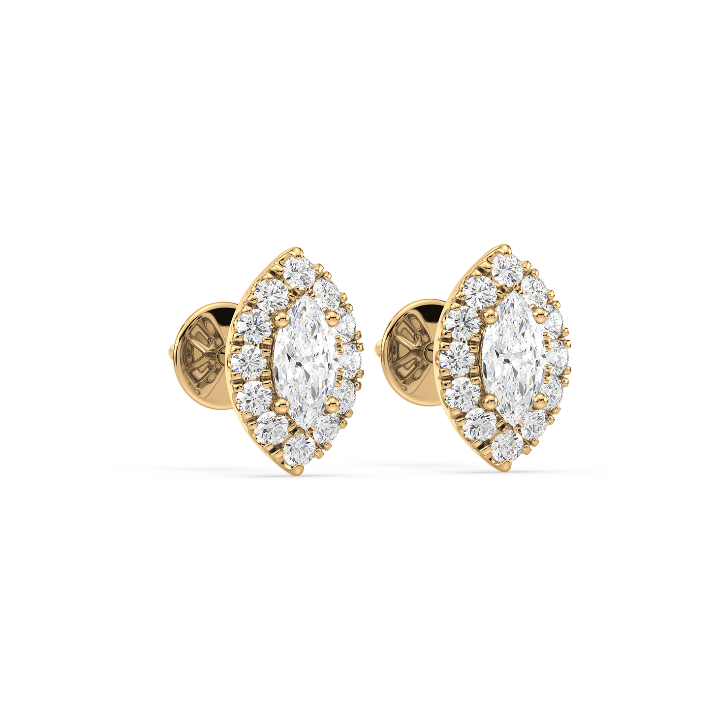 Marquise Solitaire Studs