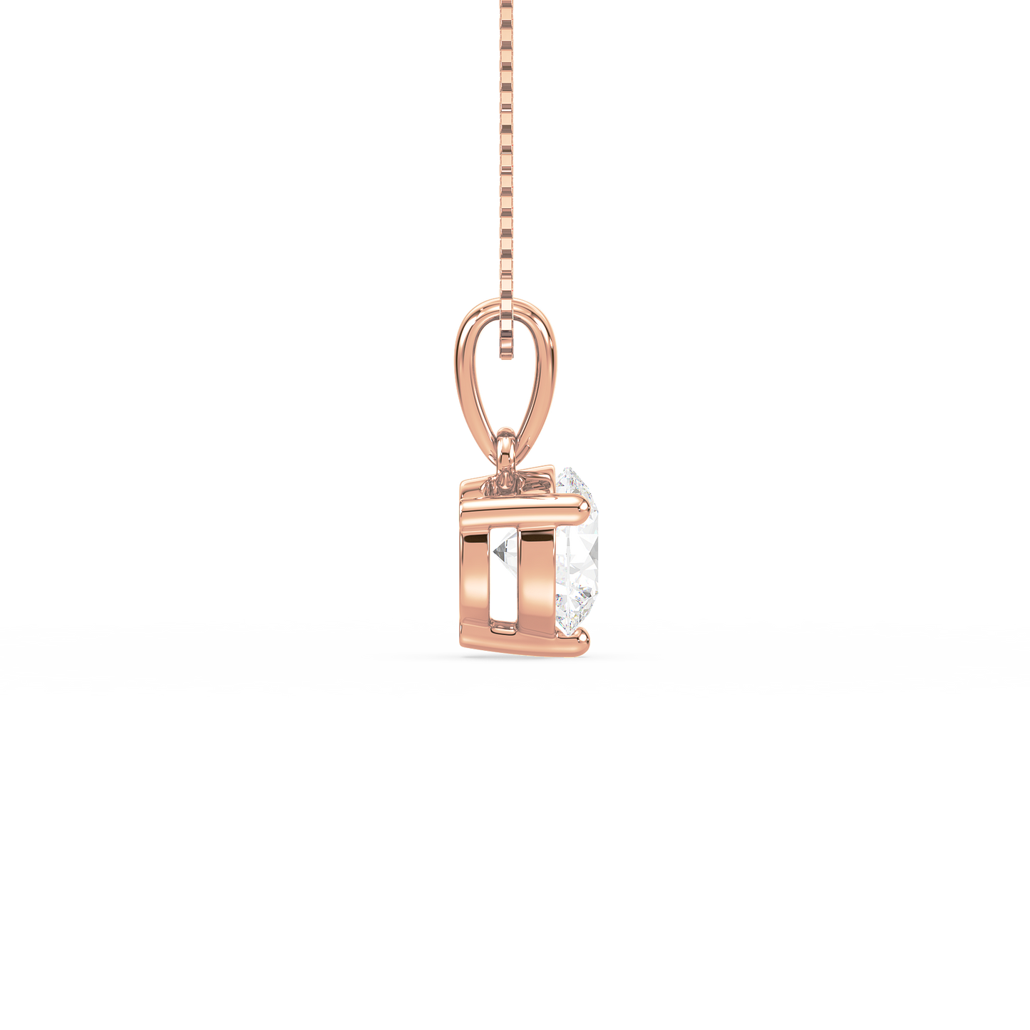 1 CT Solitaire Pendant