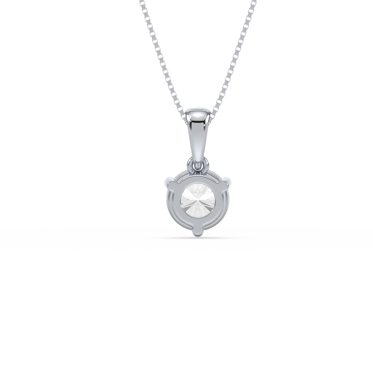 1 CT Solitaire Pendant