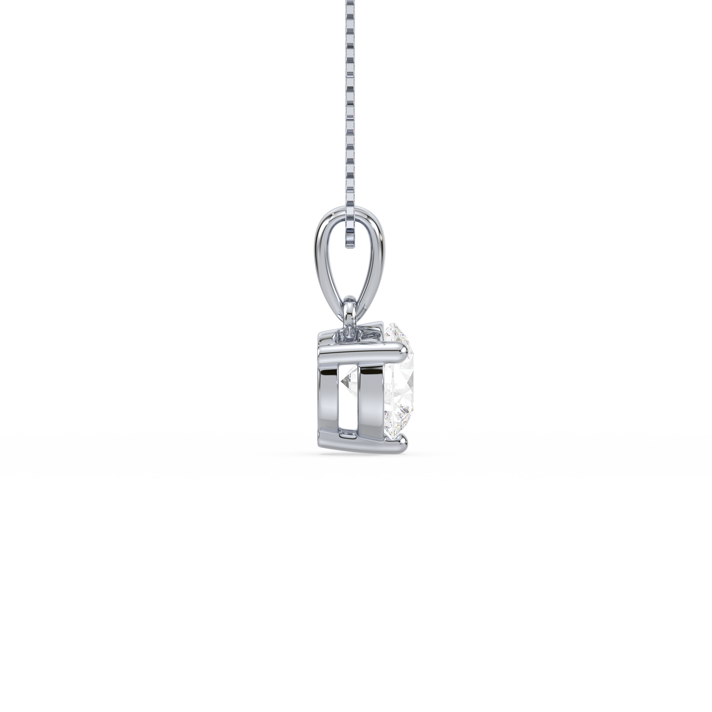 1 CT Solitaire Pendant