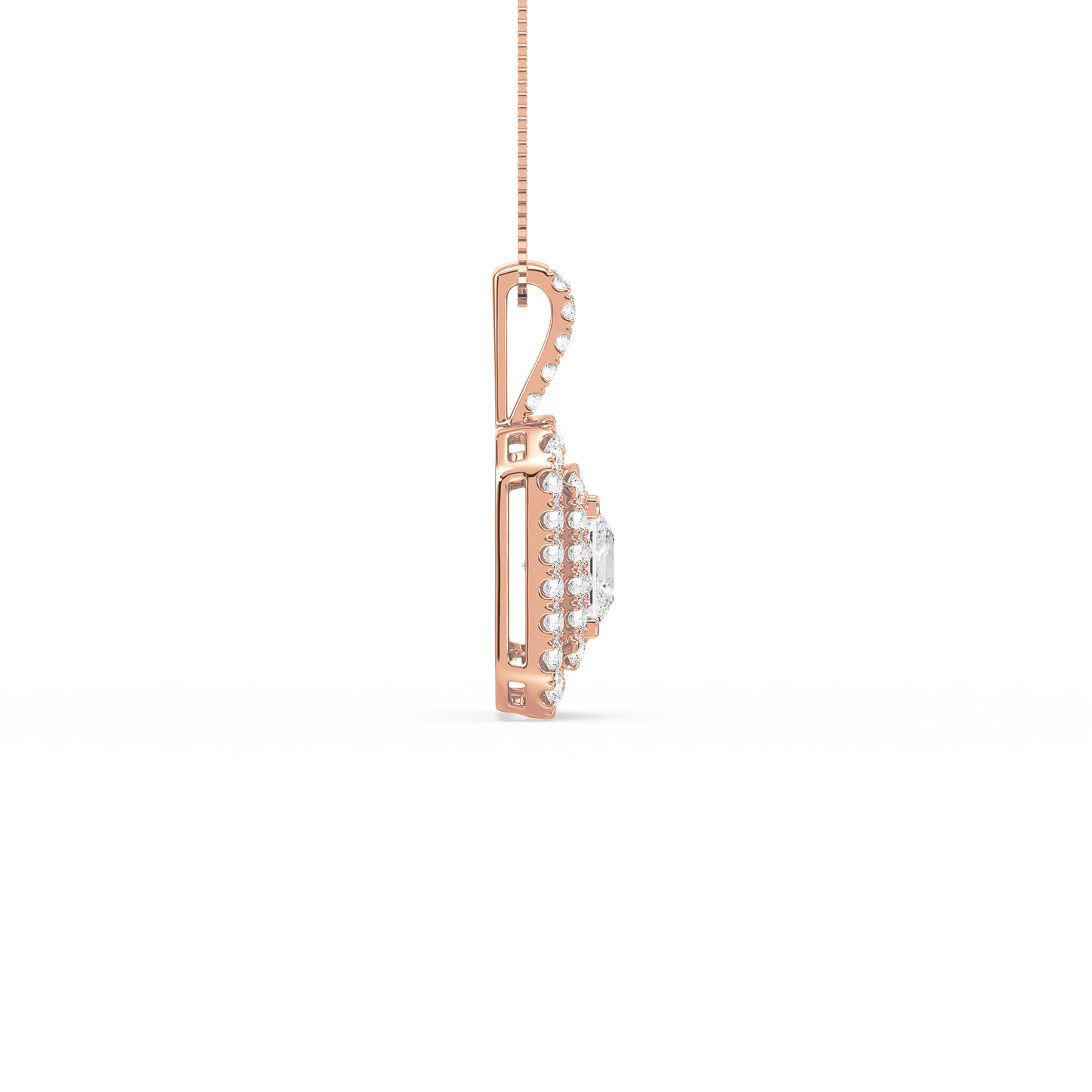 Princess Solitaire Pendant