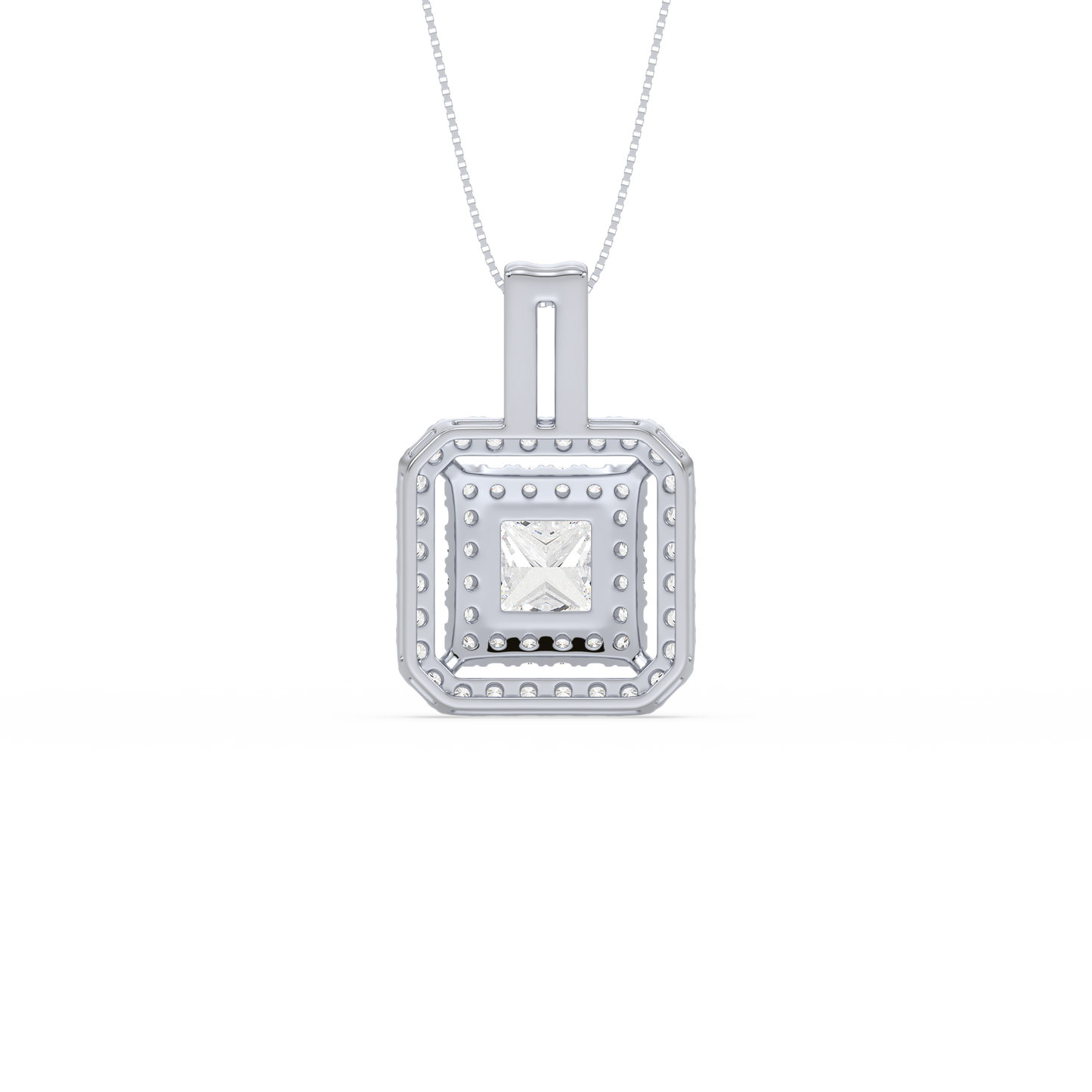 Princess Solitaire Pendant