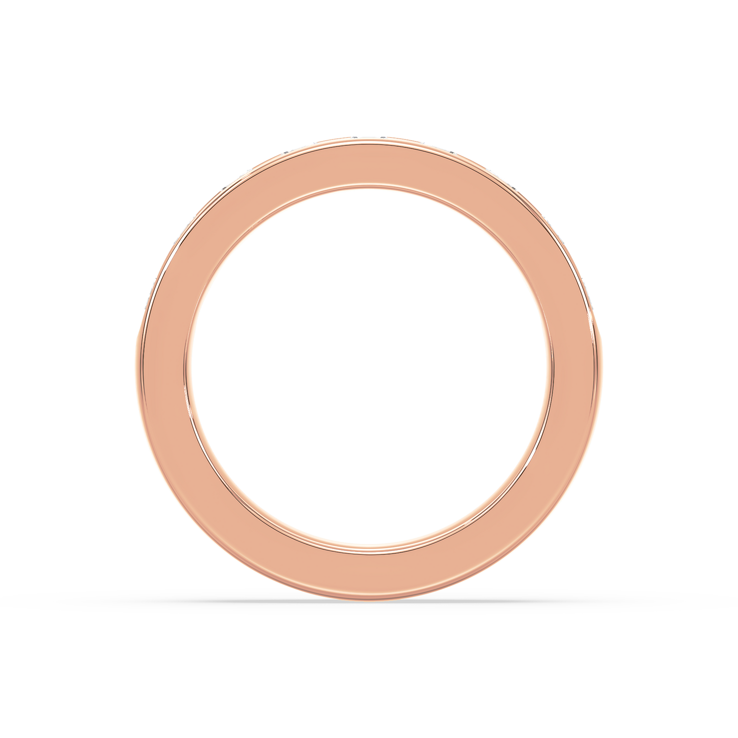 Classic Channel Set 9 Stone Ring