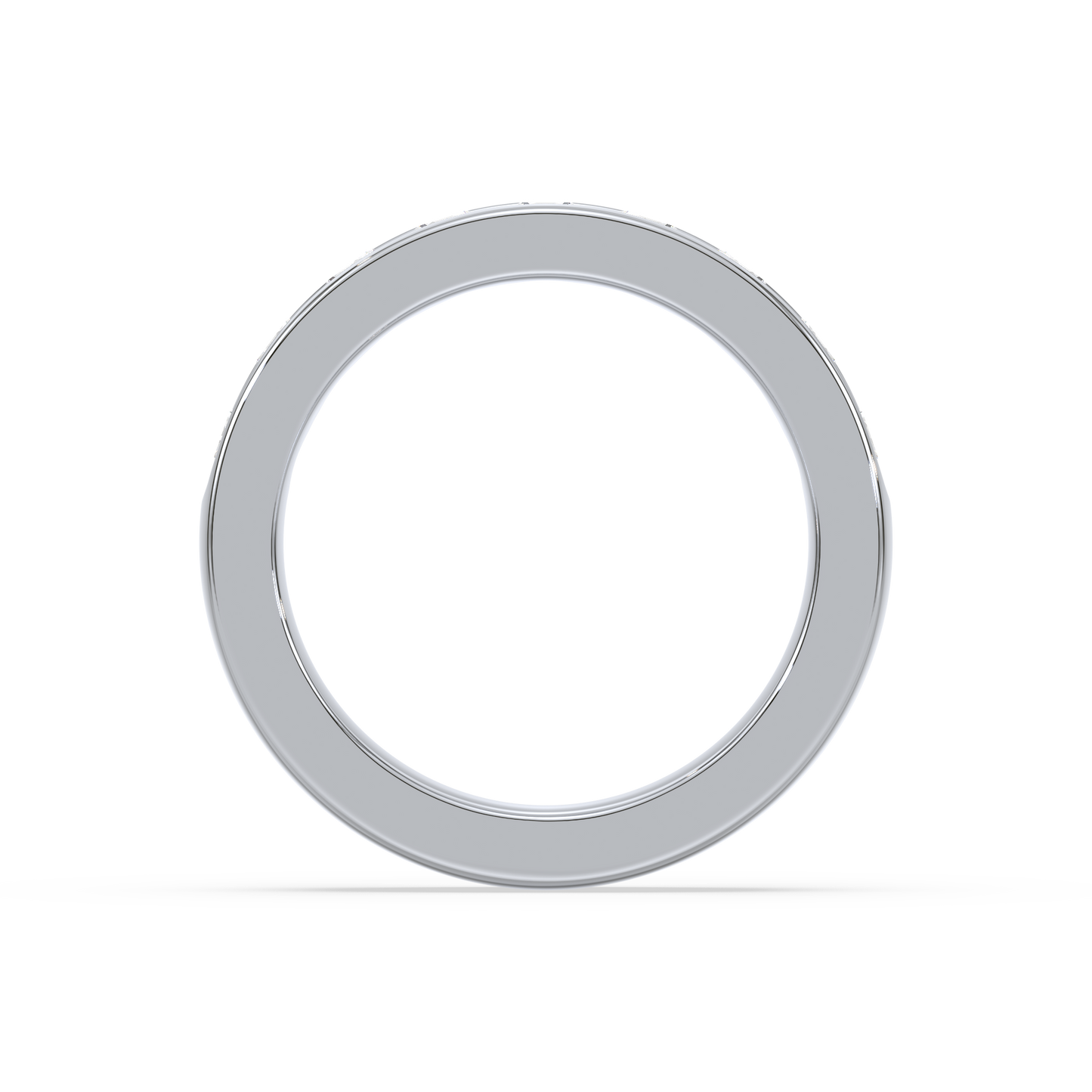 Classic Channel Set 9 Stone Ring