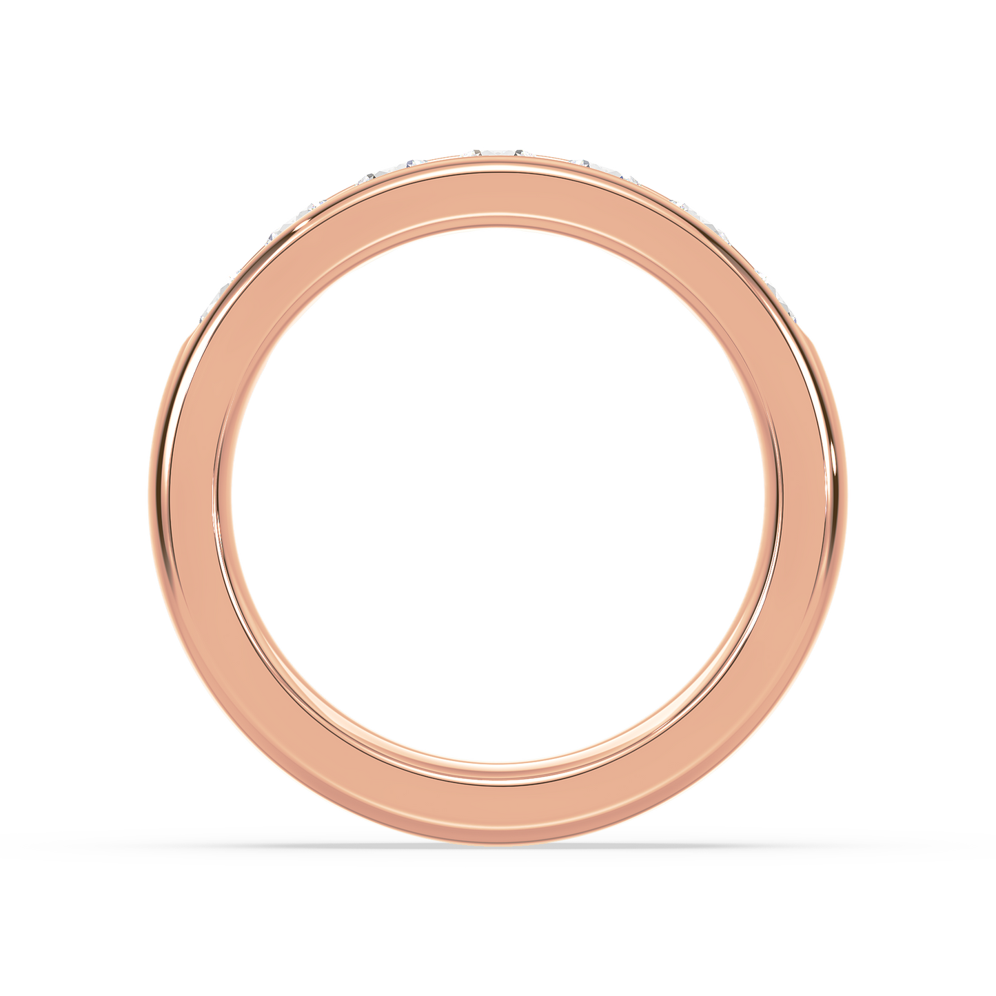 Classic Channel Set 7 Stone Ring