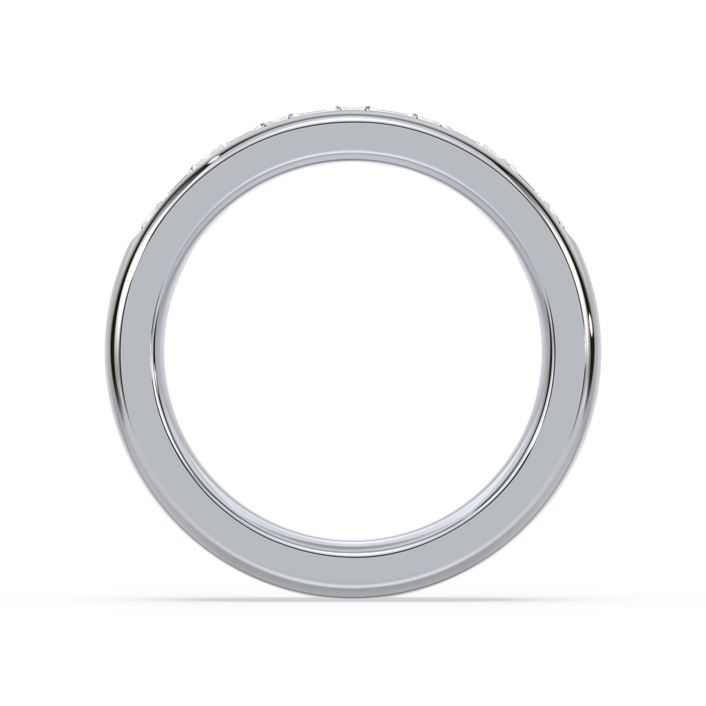 Classic Channel Set 7 Stone Ring
