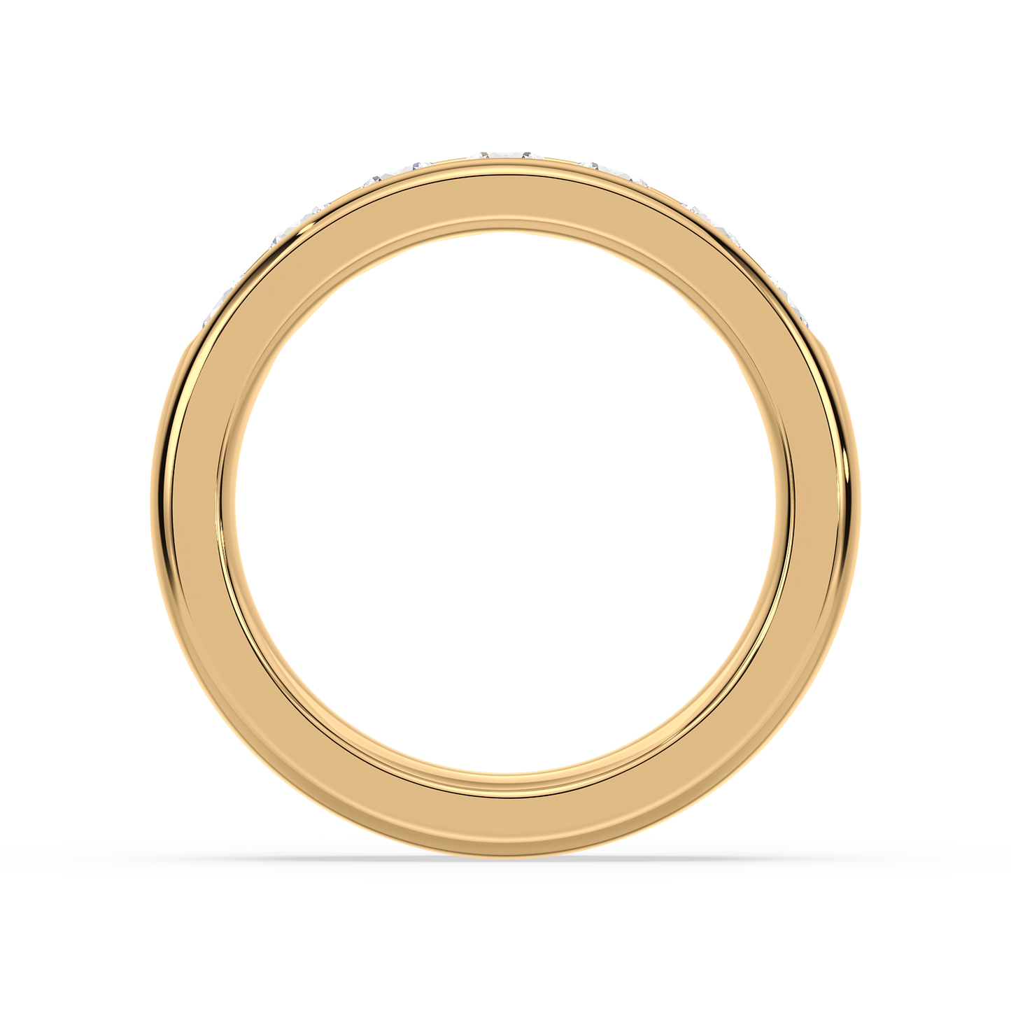 Classic Channel Set 7 Stone Ring