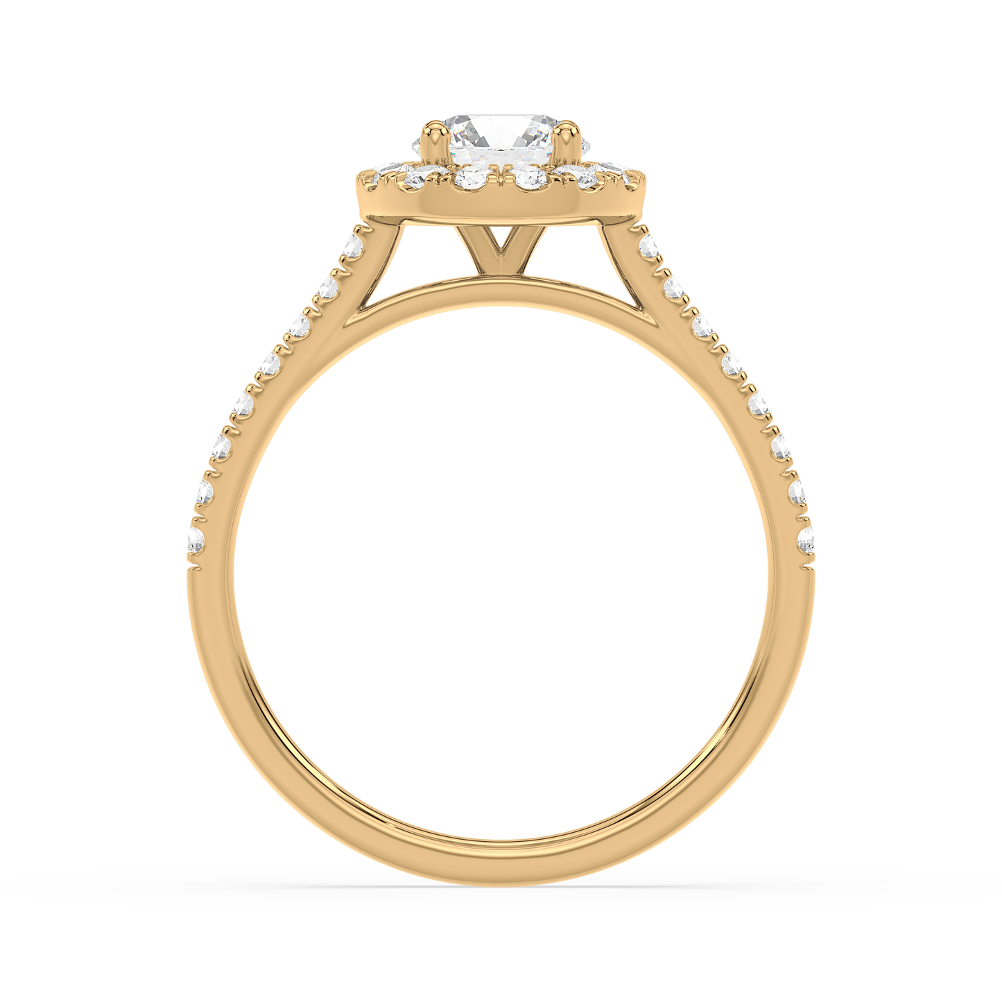 Majestic Halo Ring