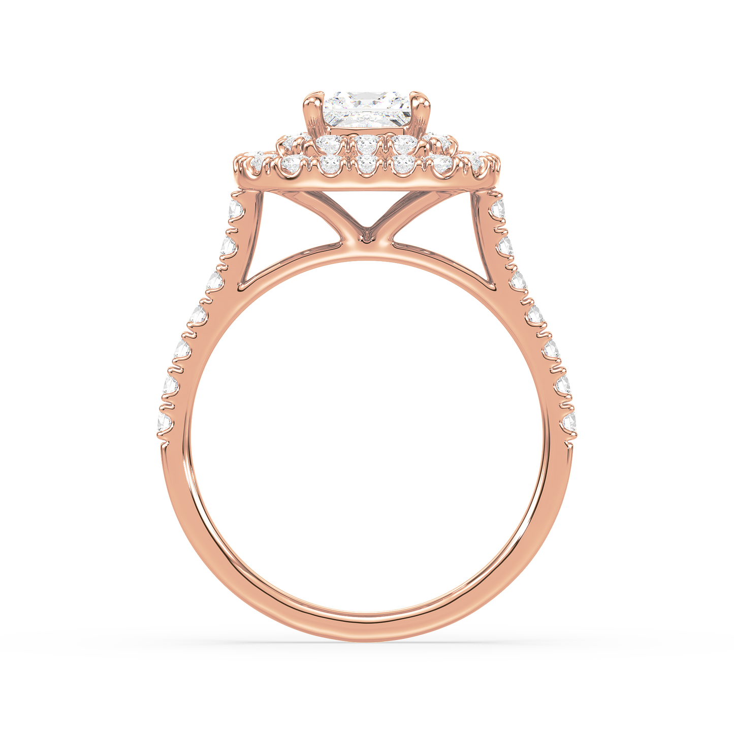 Princess Solitaire Engagement Ring