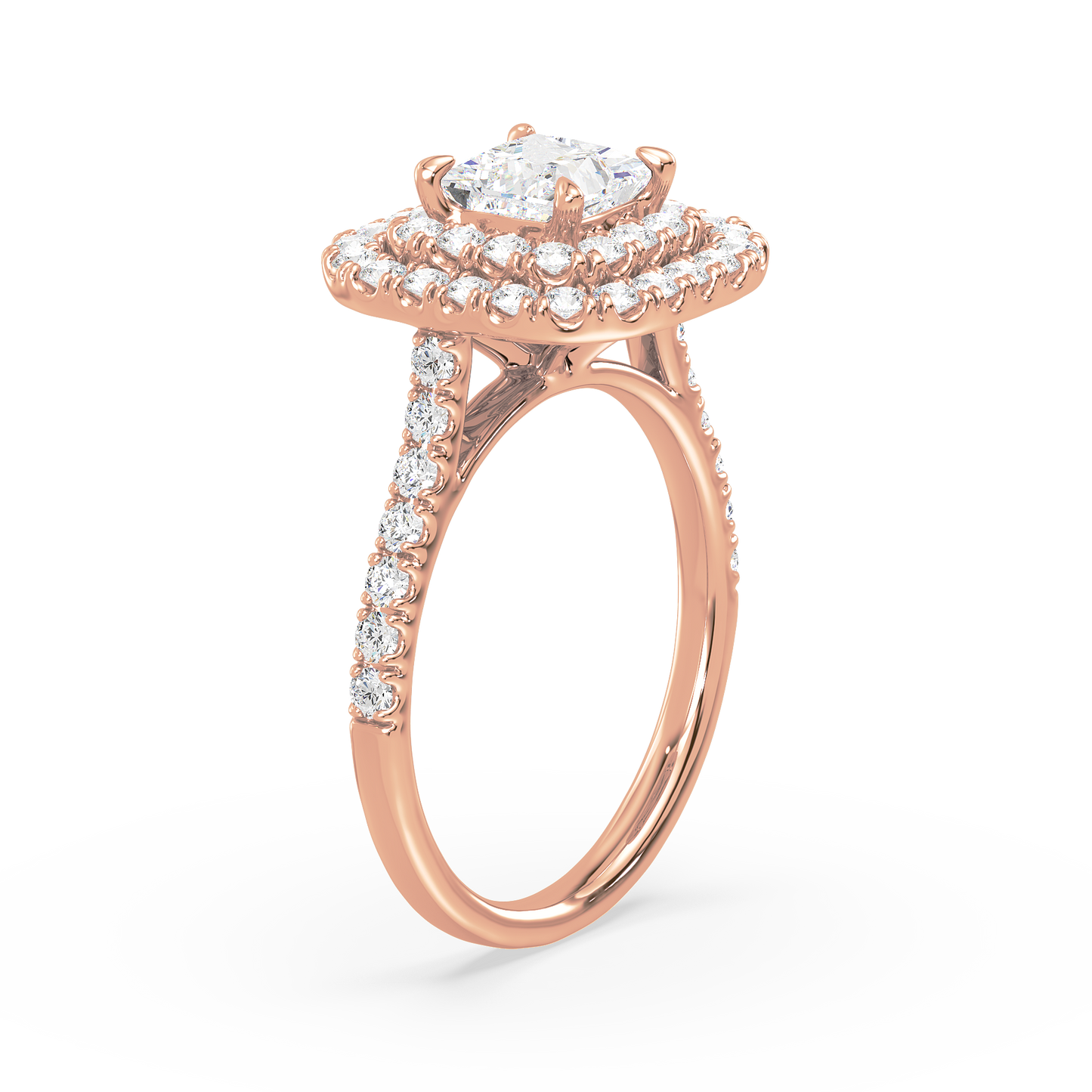 Princess Solitaire Engagement Ring