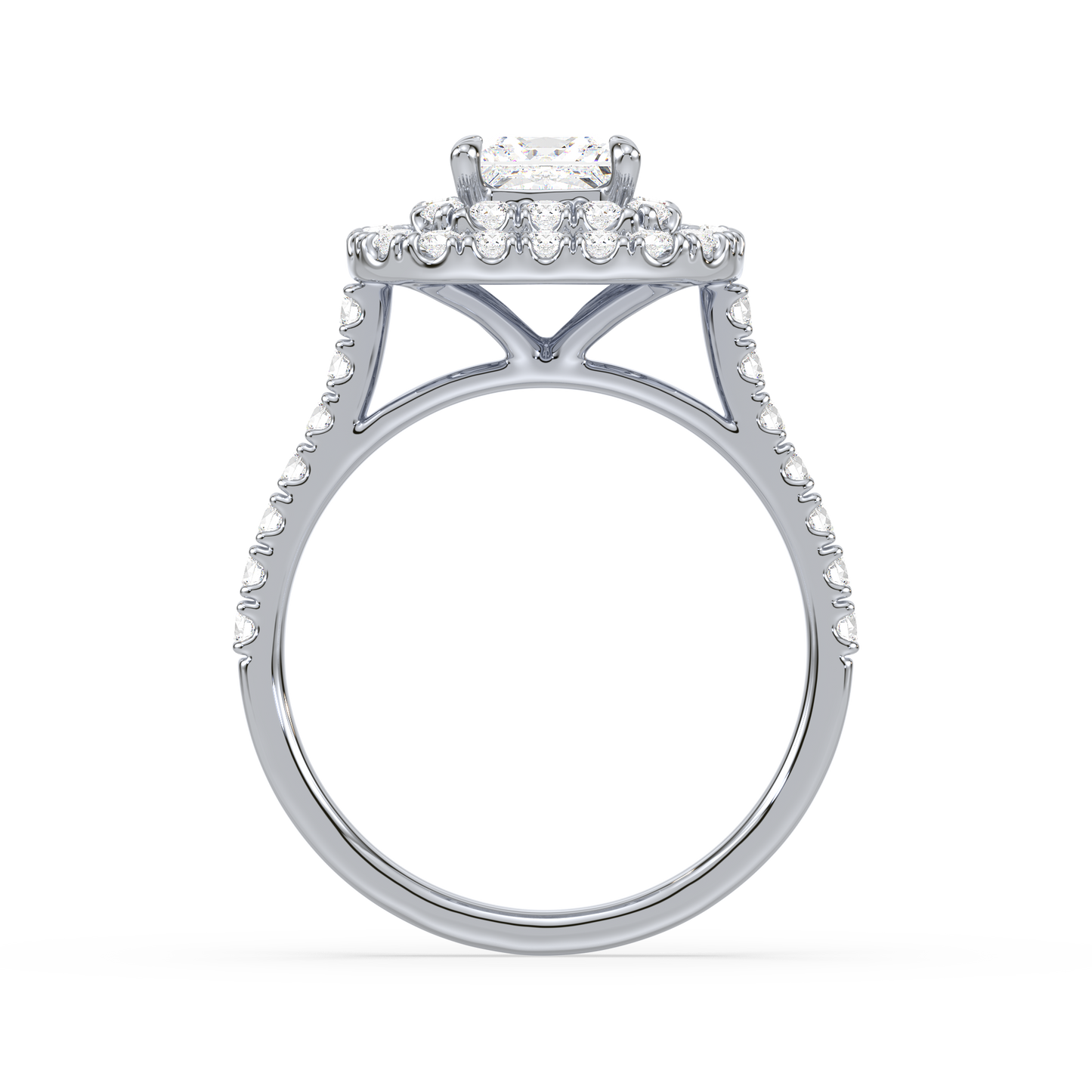 Princess Solitaire Engagement Ring