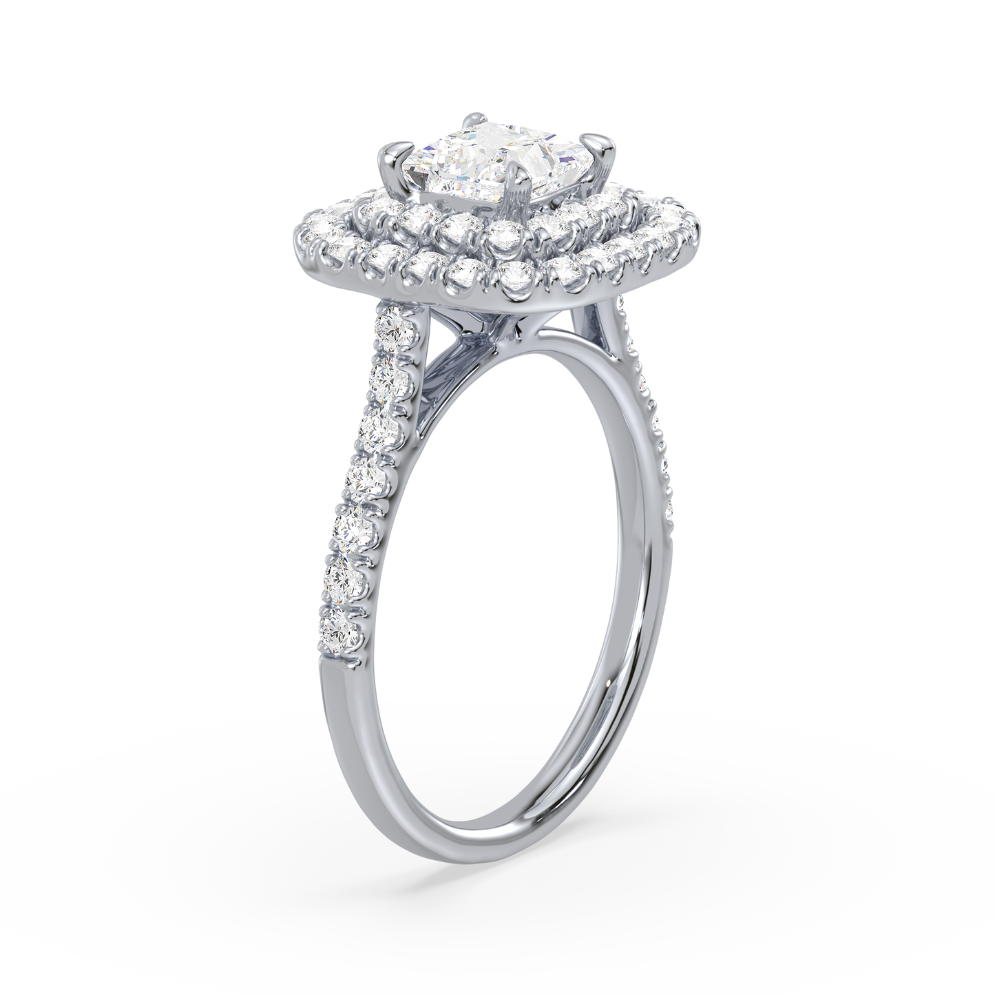 Princess Solitaire Engagement Ring