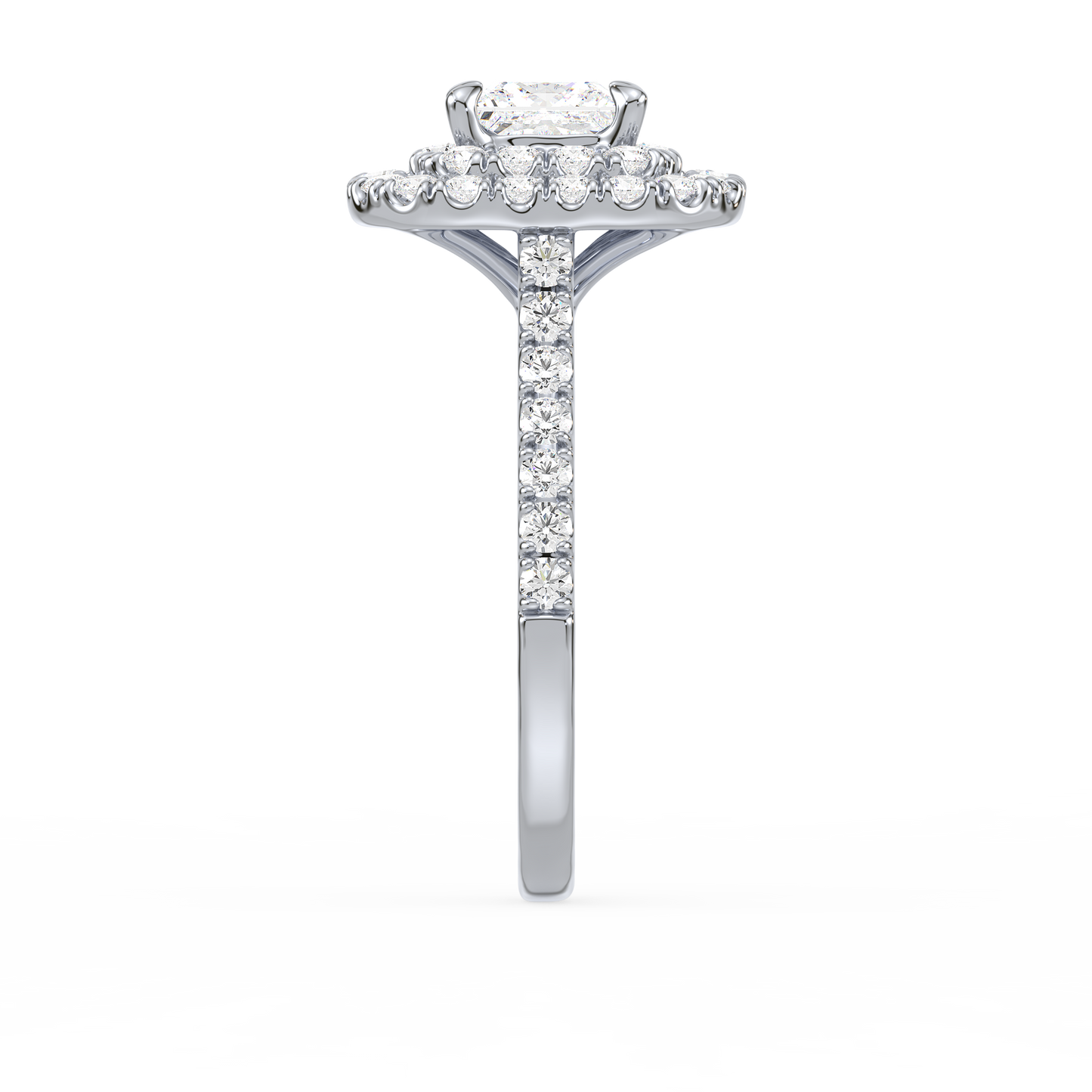 Princess Solitaire Engagement Ring