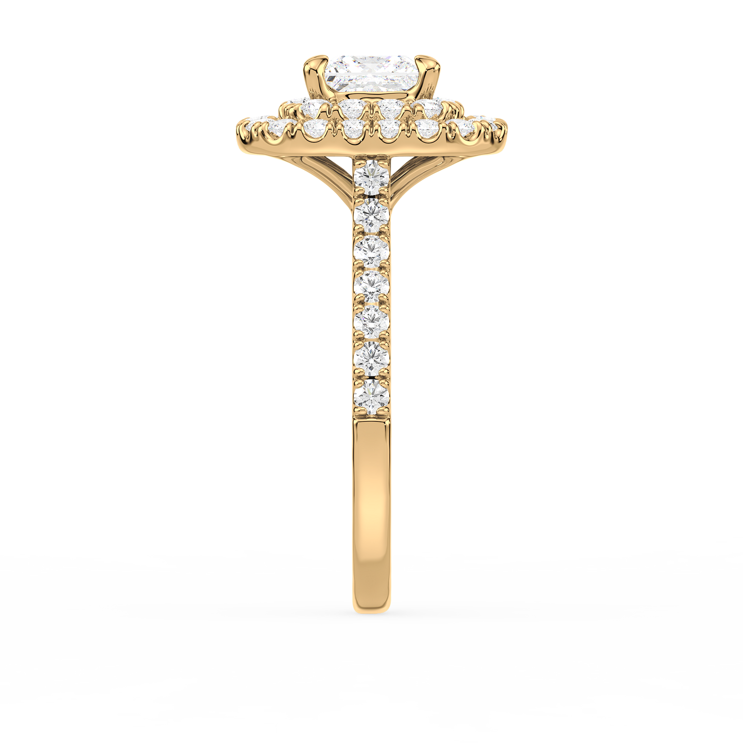 Princess Solitaire Engagement Ring