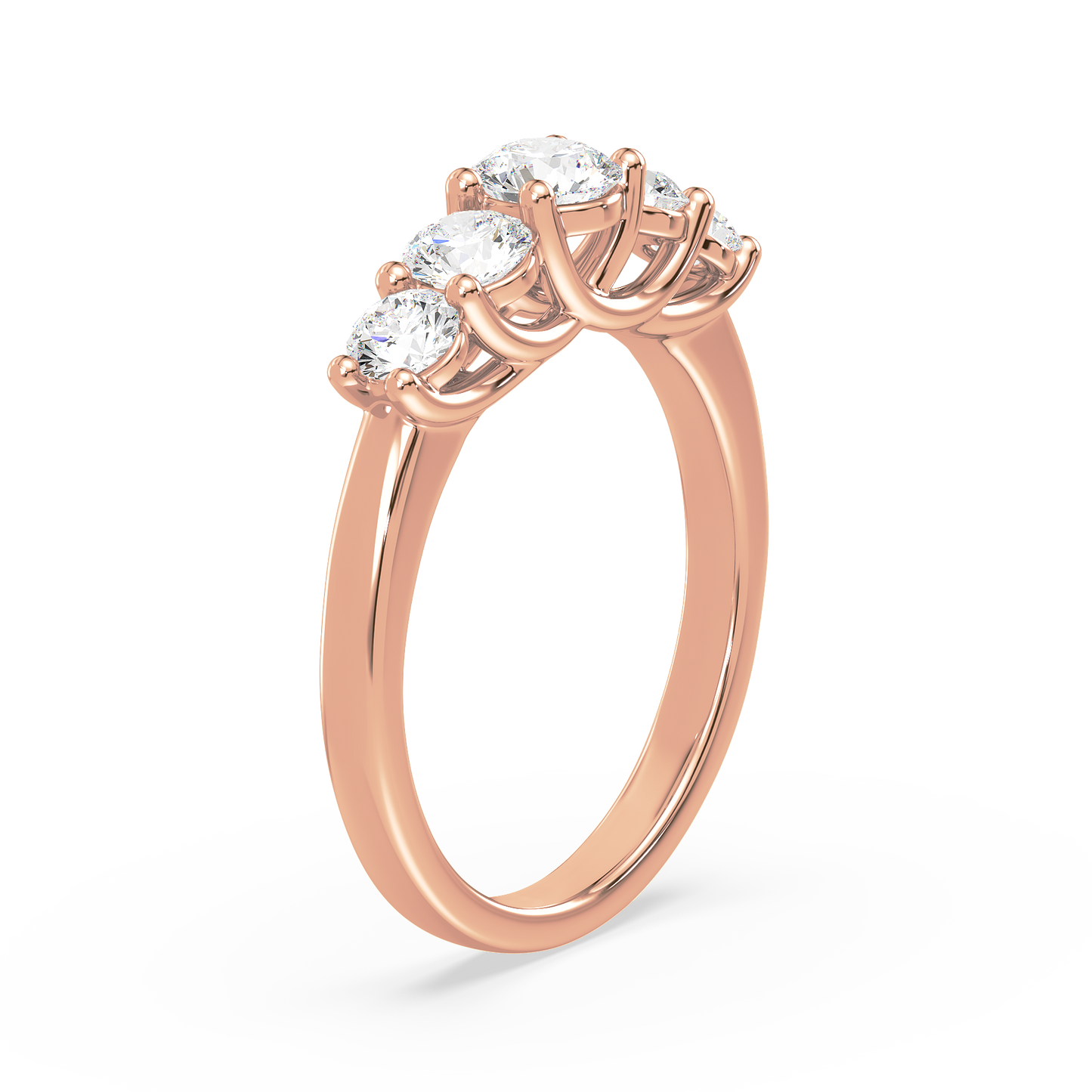 Graduated Five Stone Ring
