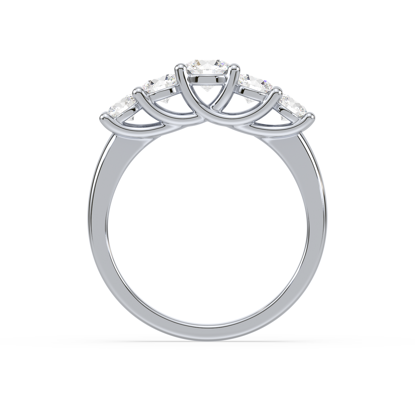 Graduated Five Stone Ring