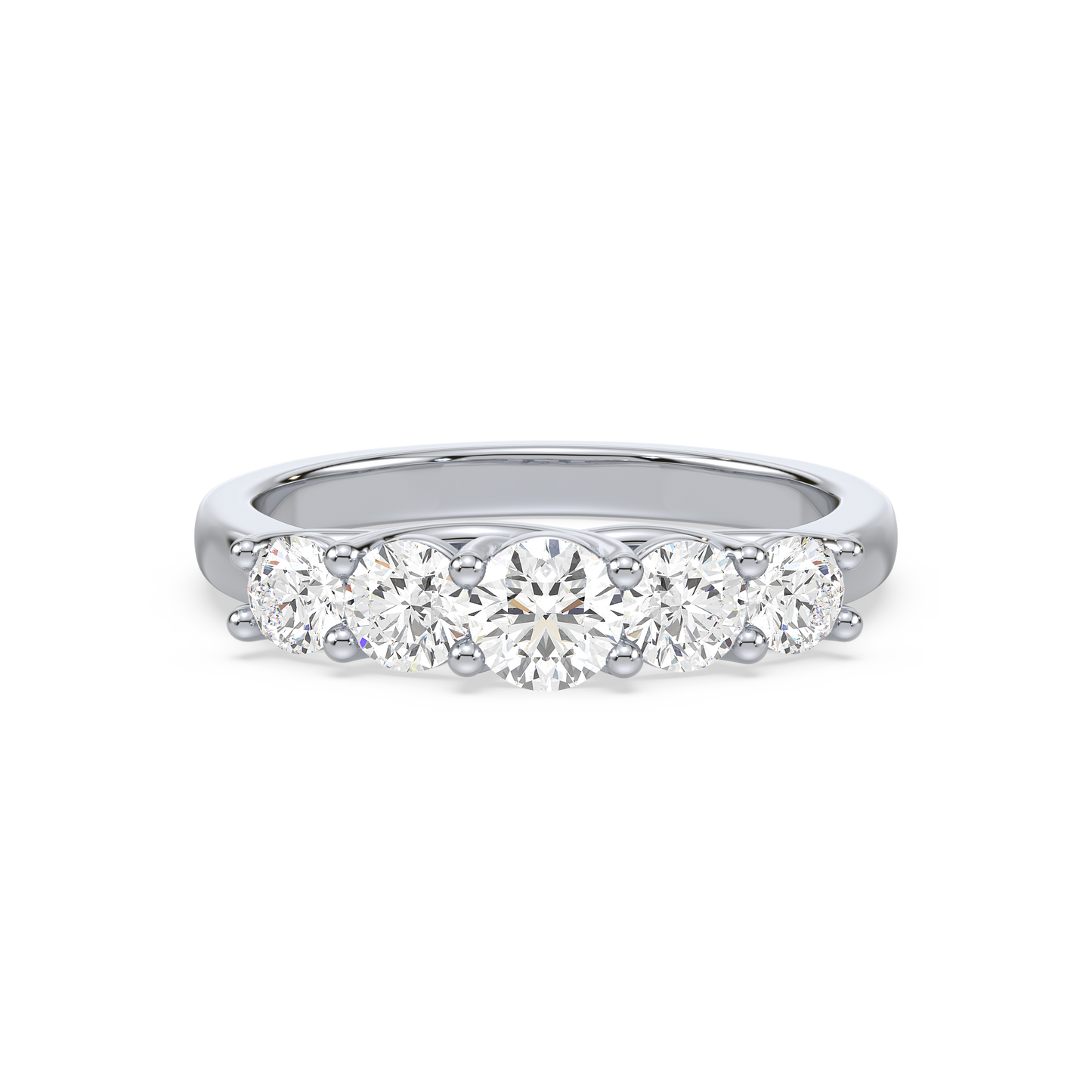 Graduated Five Stone Ring