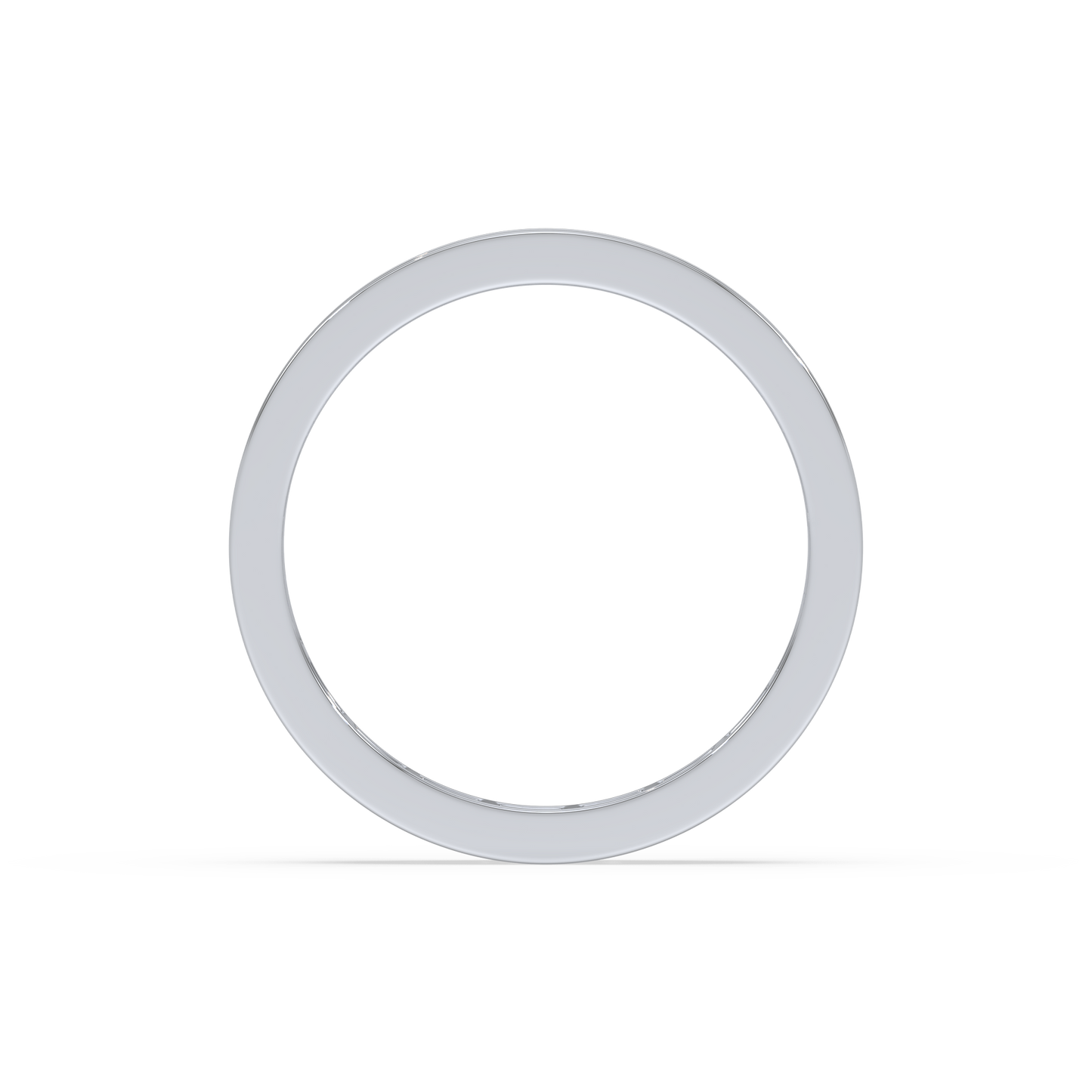 Baguette Round Channel Eternity Ring