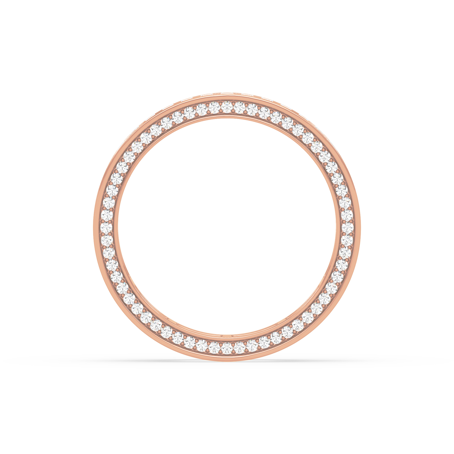Baguette Pavé Eternity Band