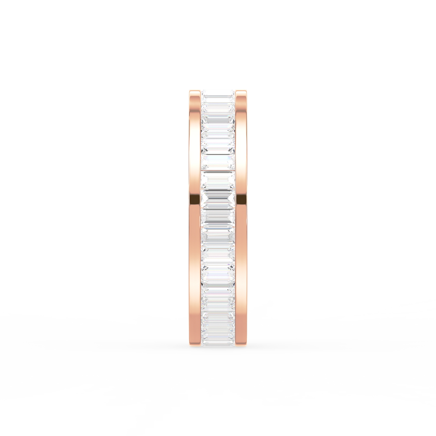 Baguette Pavé Eternity Band