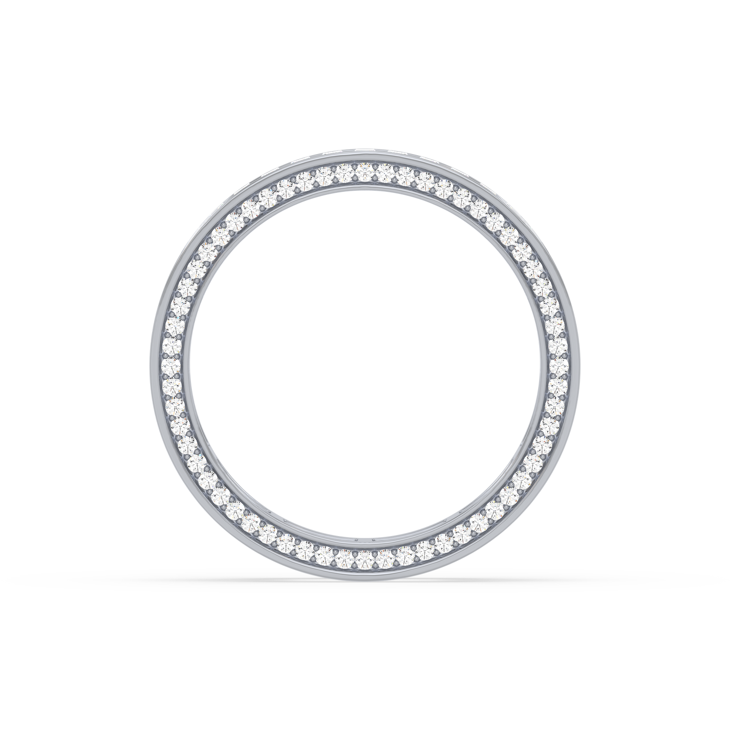 Baguette Pavé Eternity Band