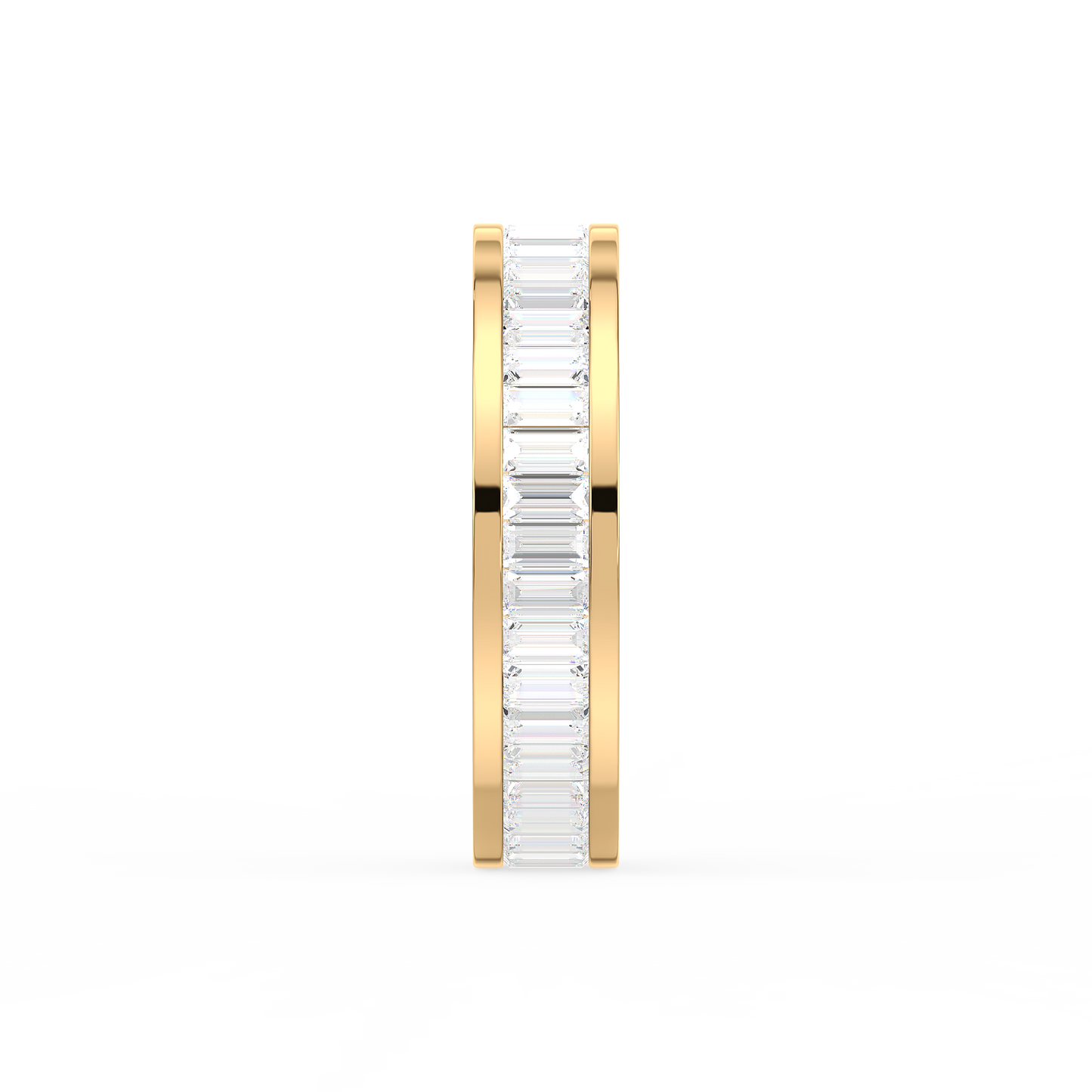 Baguette Pavé Eternity Band