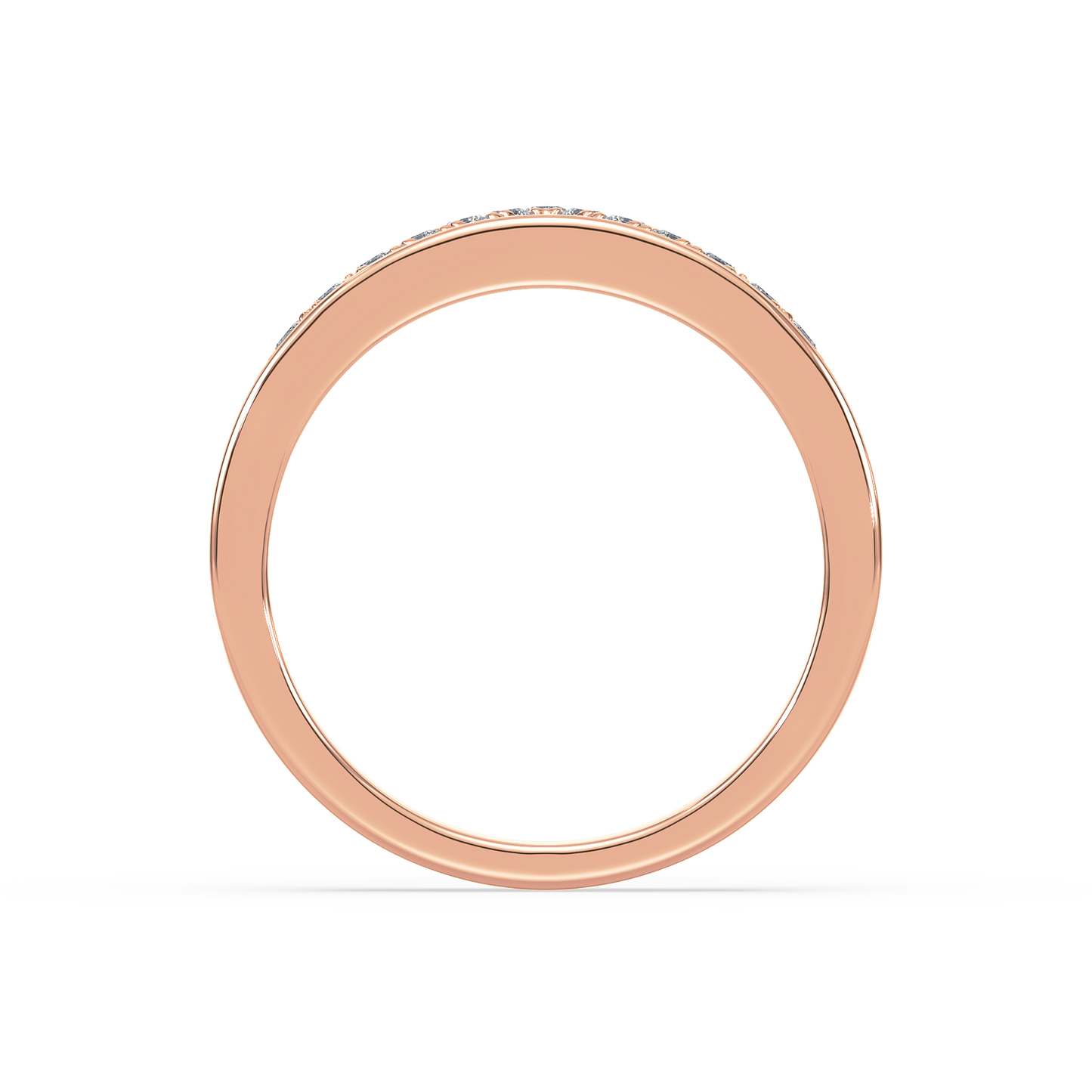 Vivid V Diamond Ring