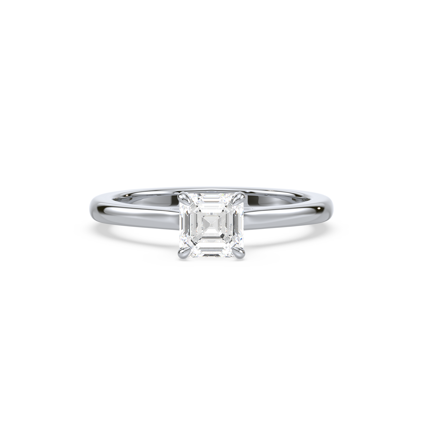 Classic Emerald Halo Ring