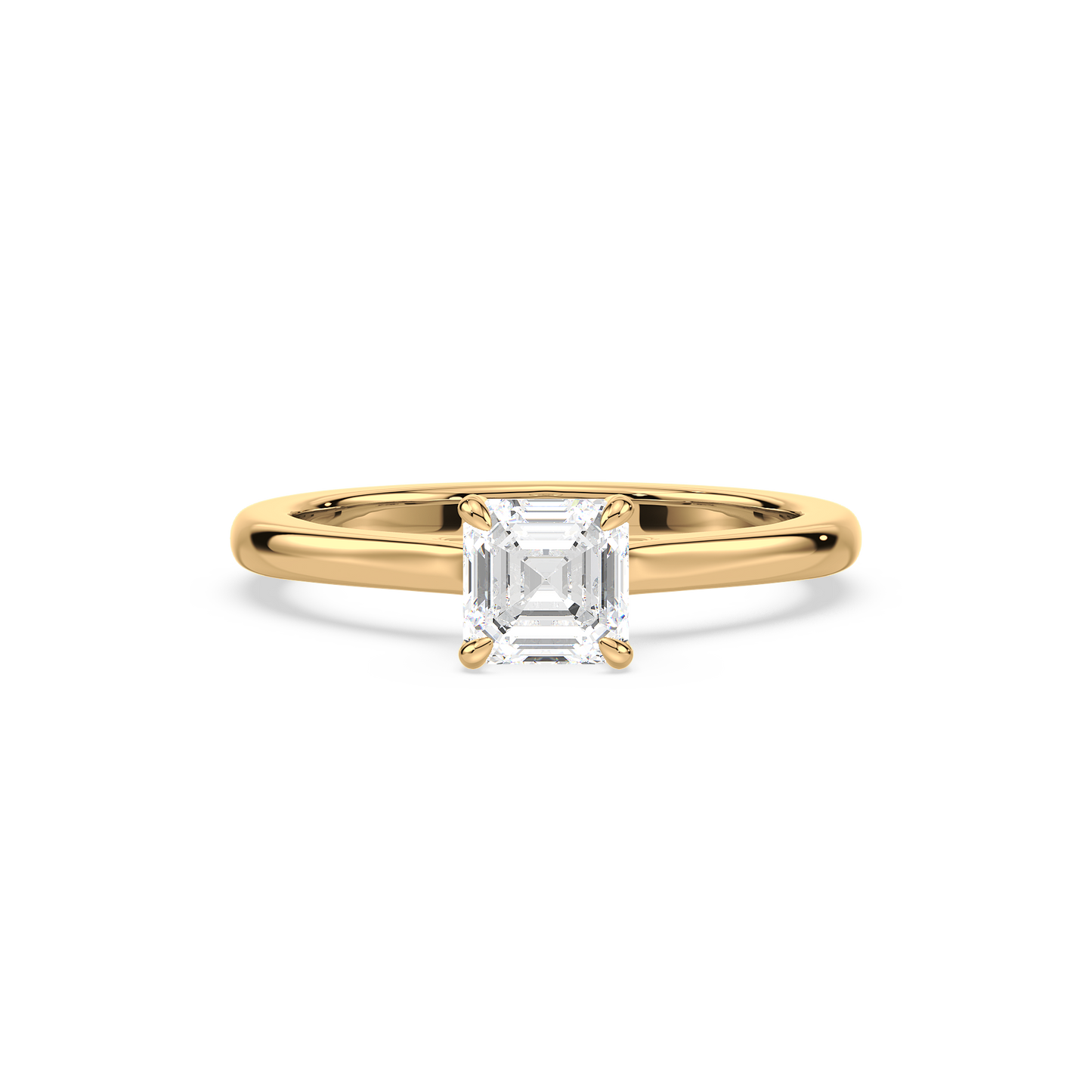 Classic Emerald Halo Ring