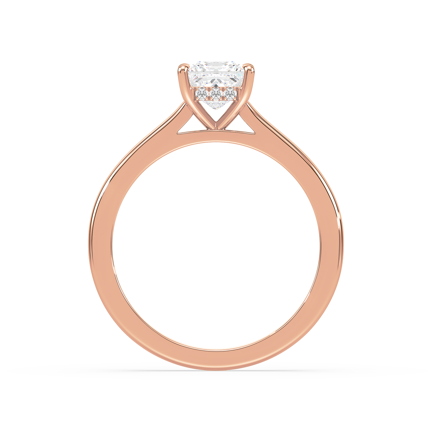Classic Princess Halo Ring