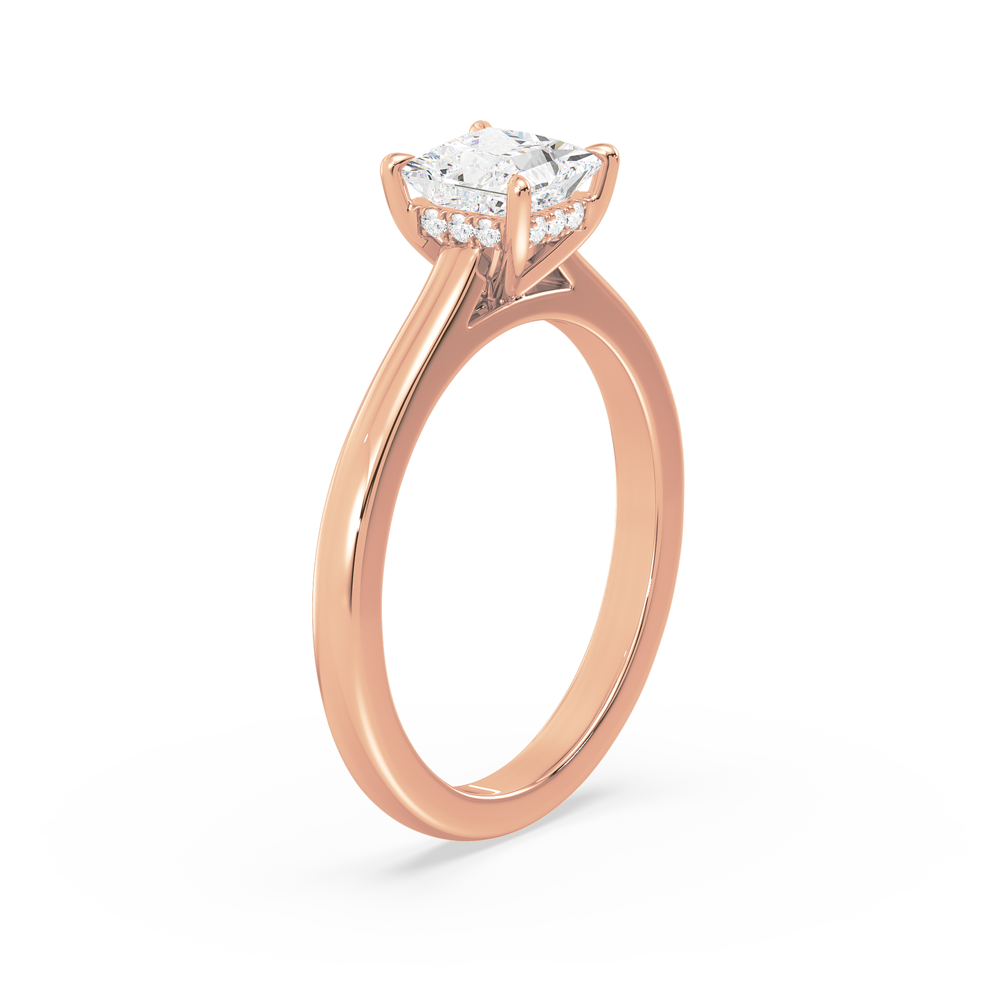 Classic Princess Halo Ring