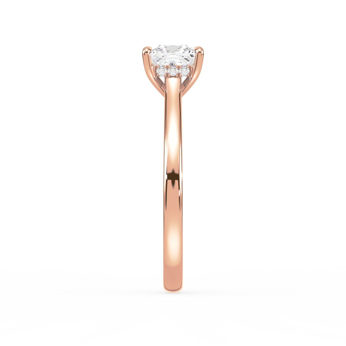 Classic Princess Halo Ring