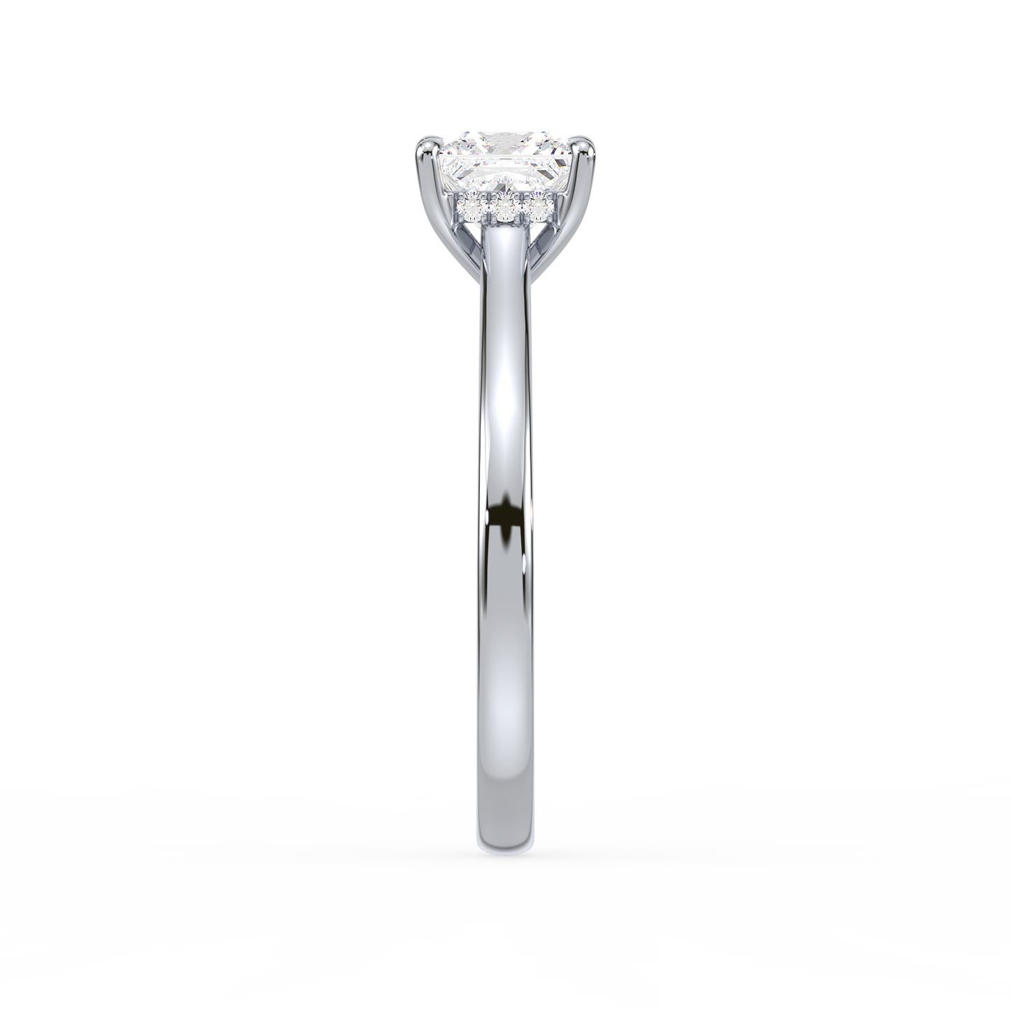 Classic Princess Halo Ring