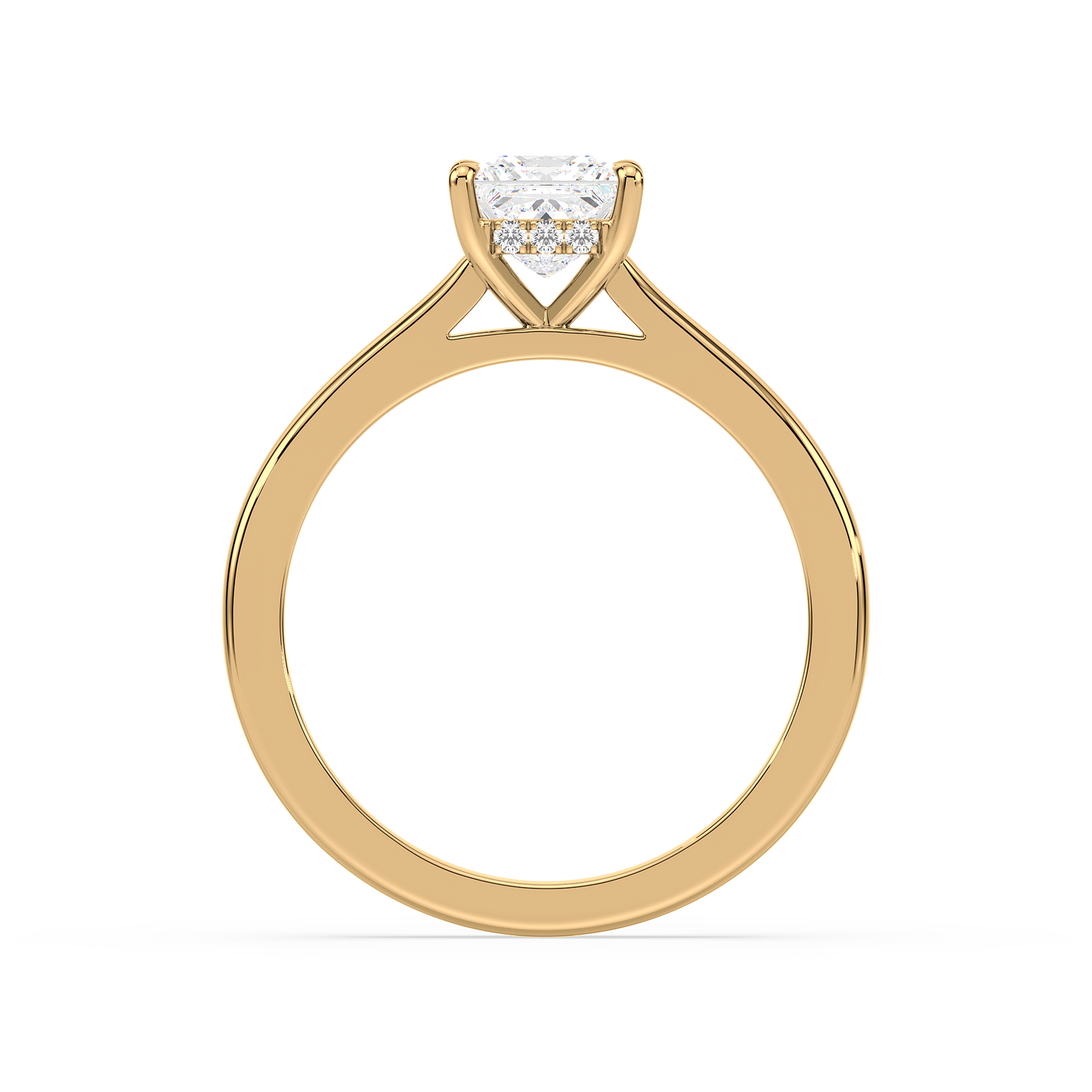 Classic Princess Halo Ring