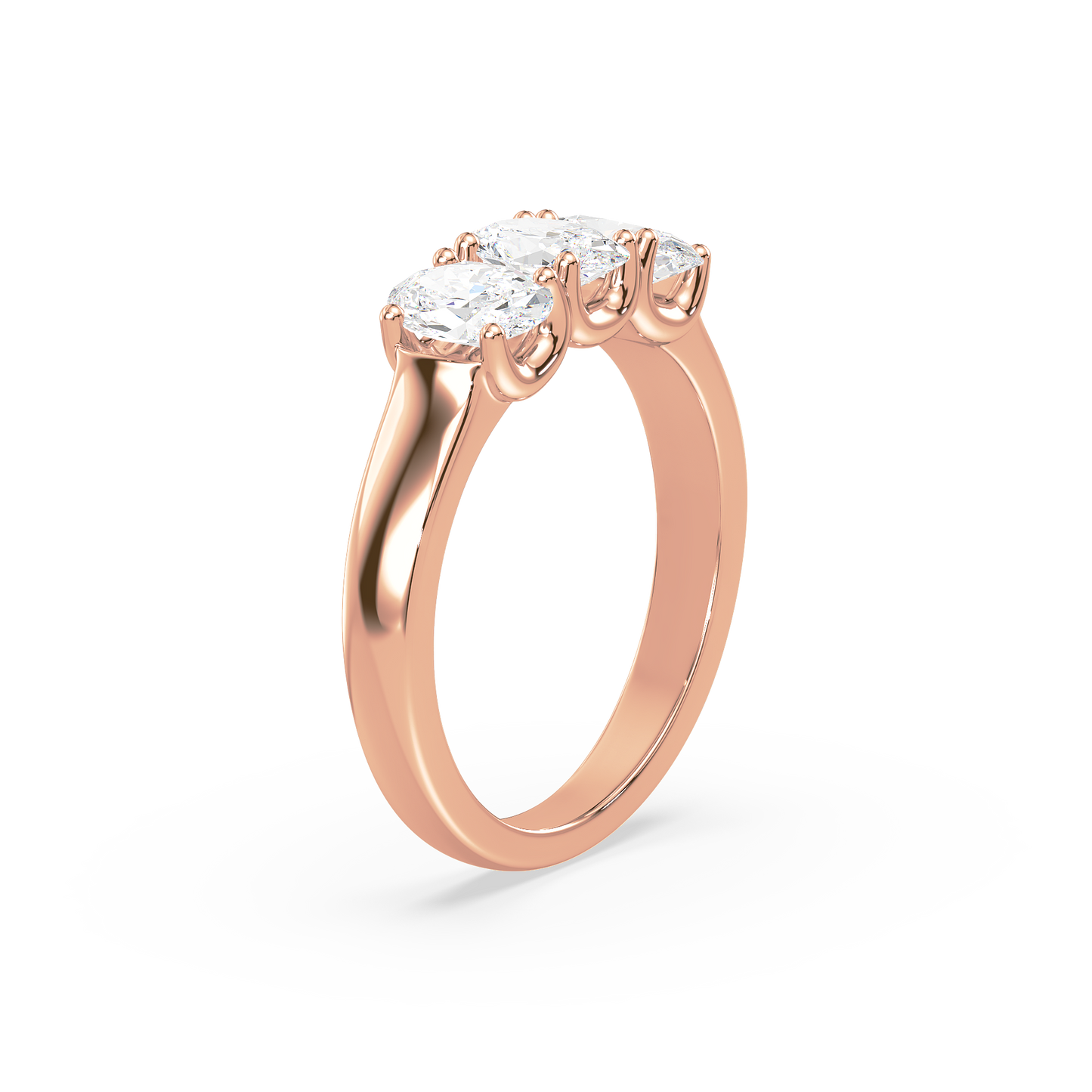 Classic Oval Trilogy Ring