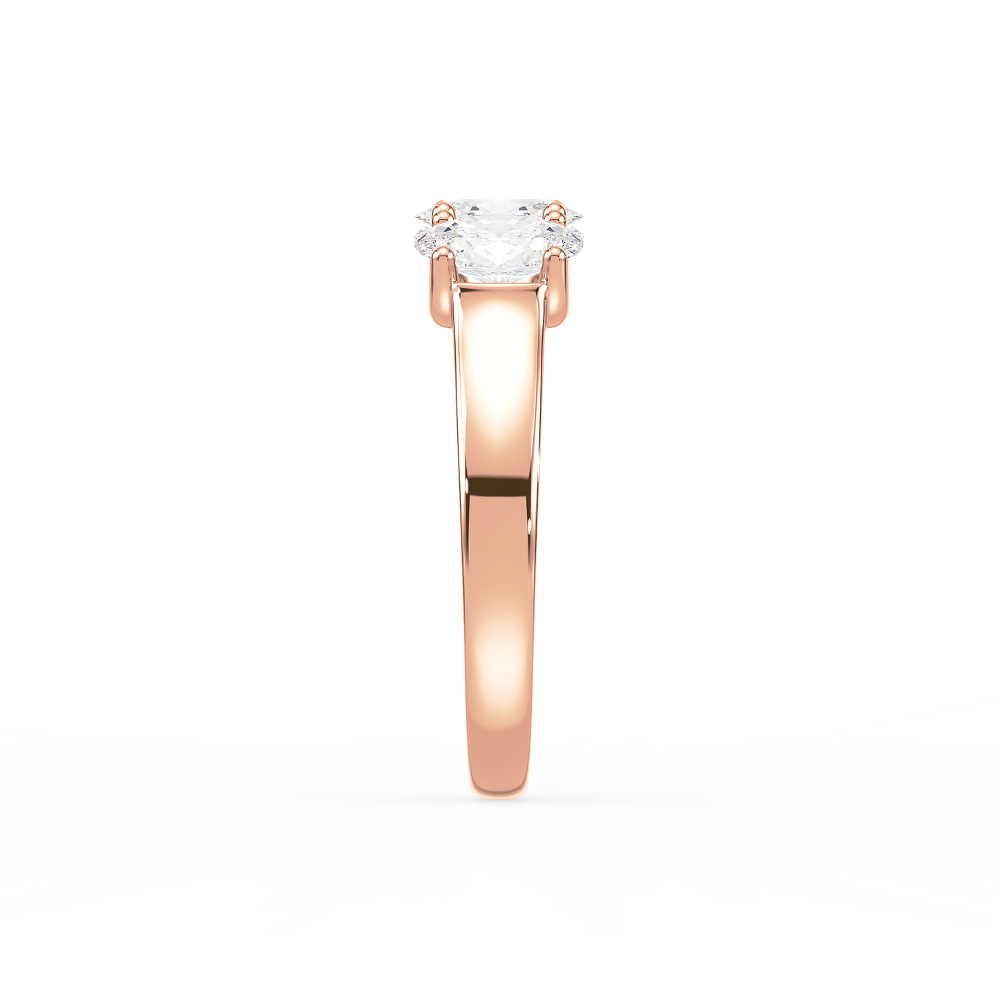 Classic Oval Trilogy Ring