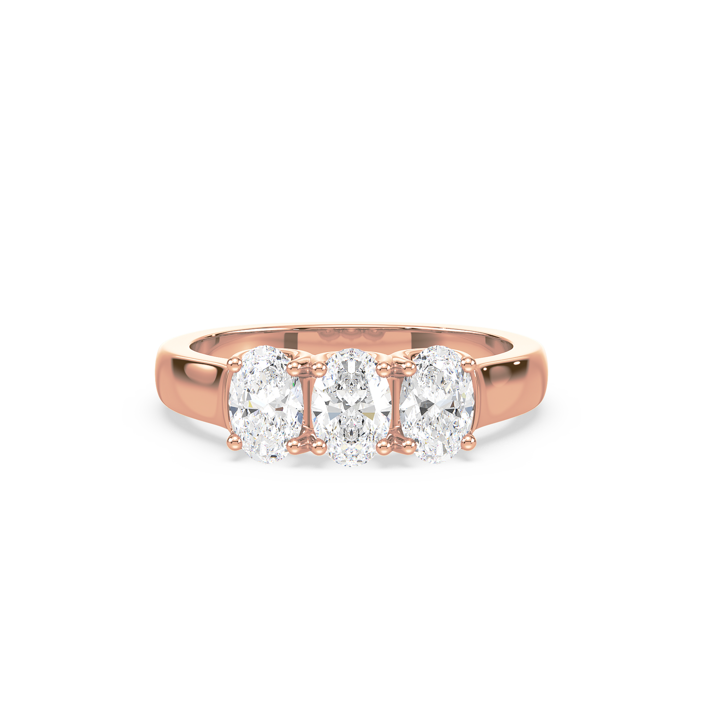 Classic Oval Trilogy Ring