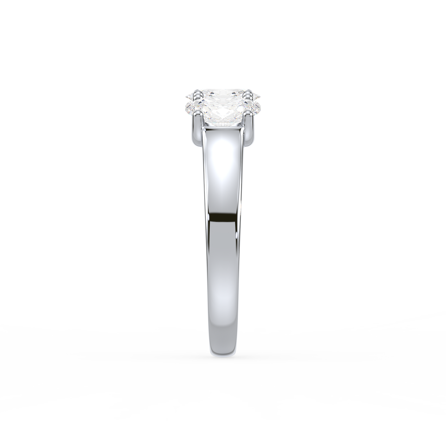 Classic Oval Trilogy Ring