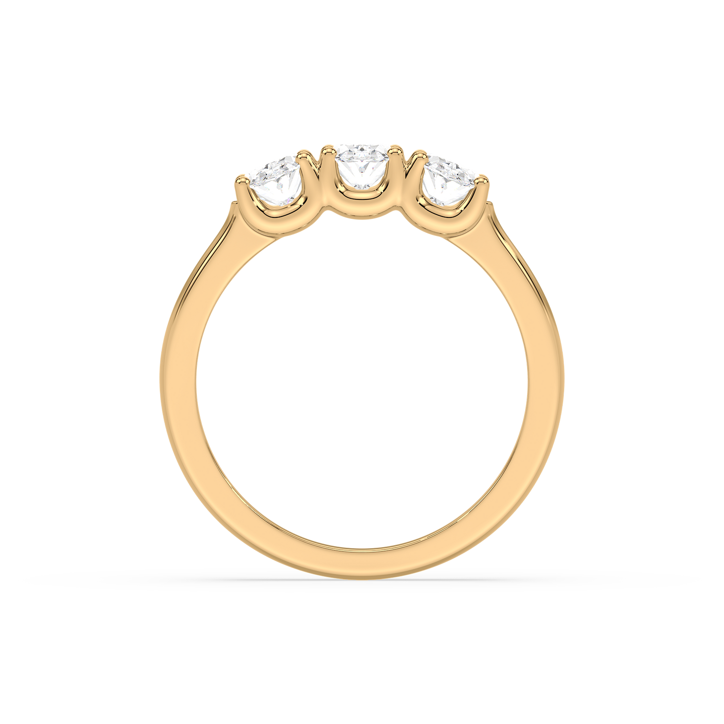Classic Oval Trilogy Ring