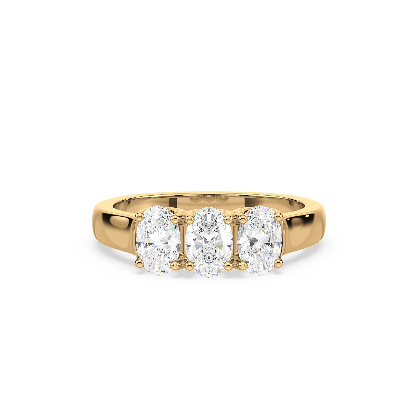 Classic Oval Trilogy Ring